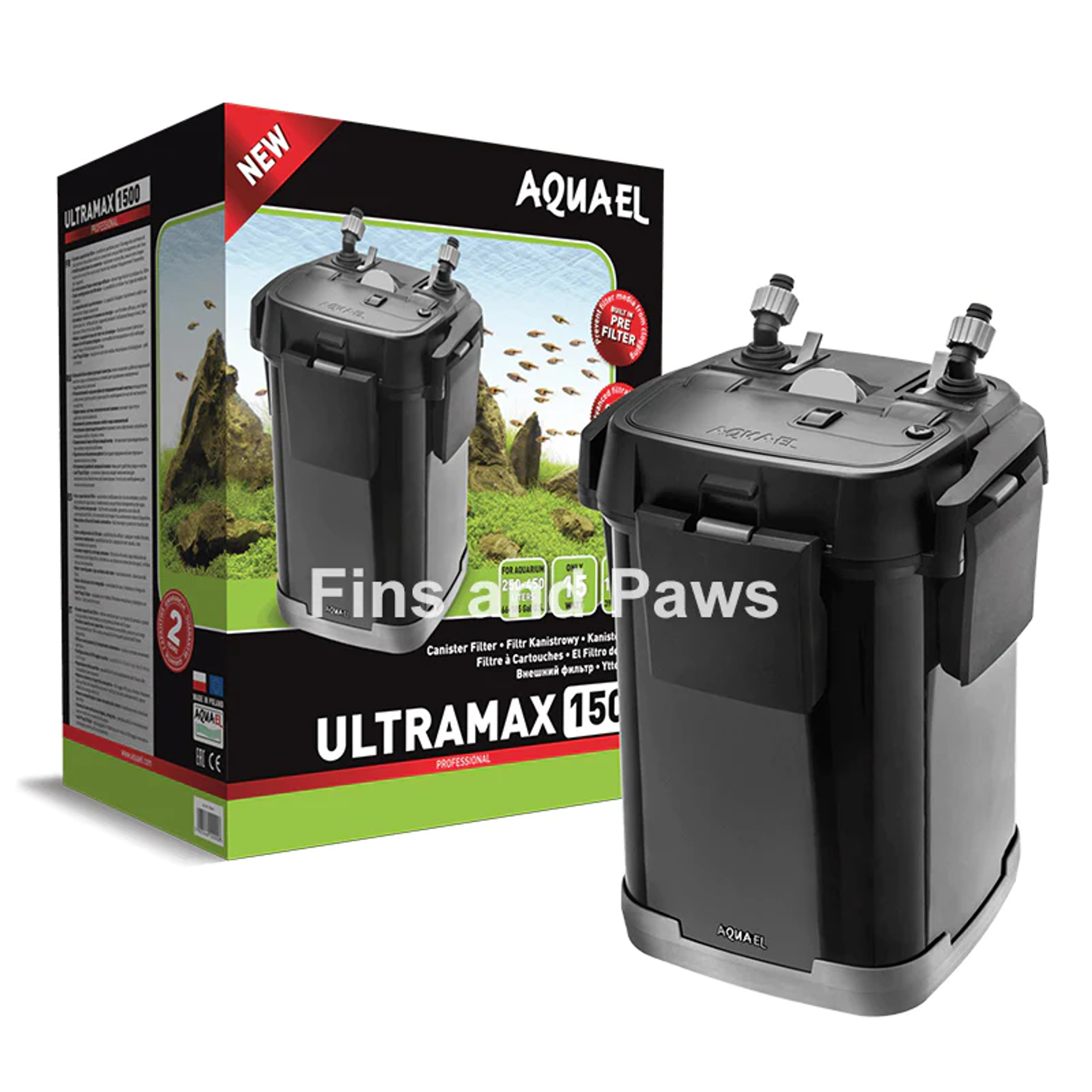 [Aquael] Ultramax 1500 External Canister Filter