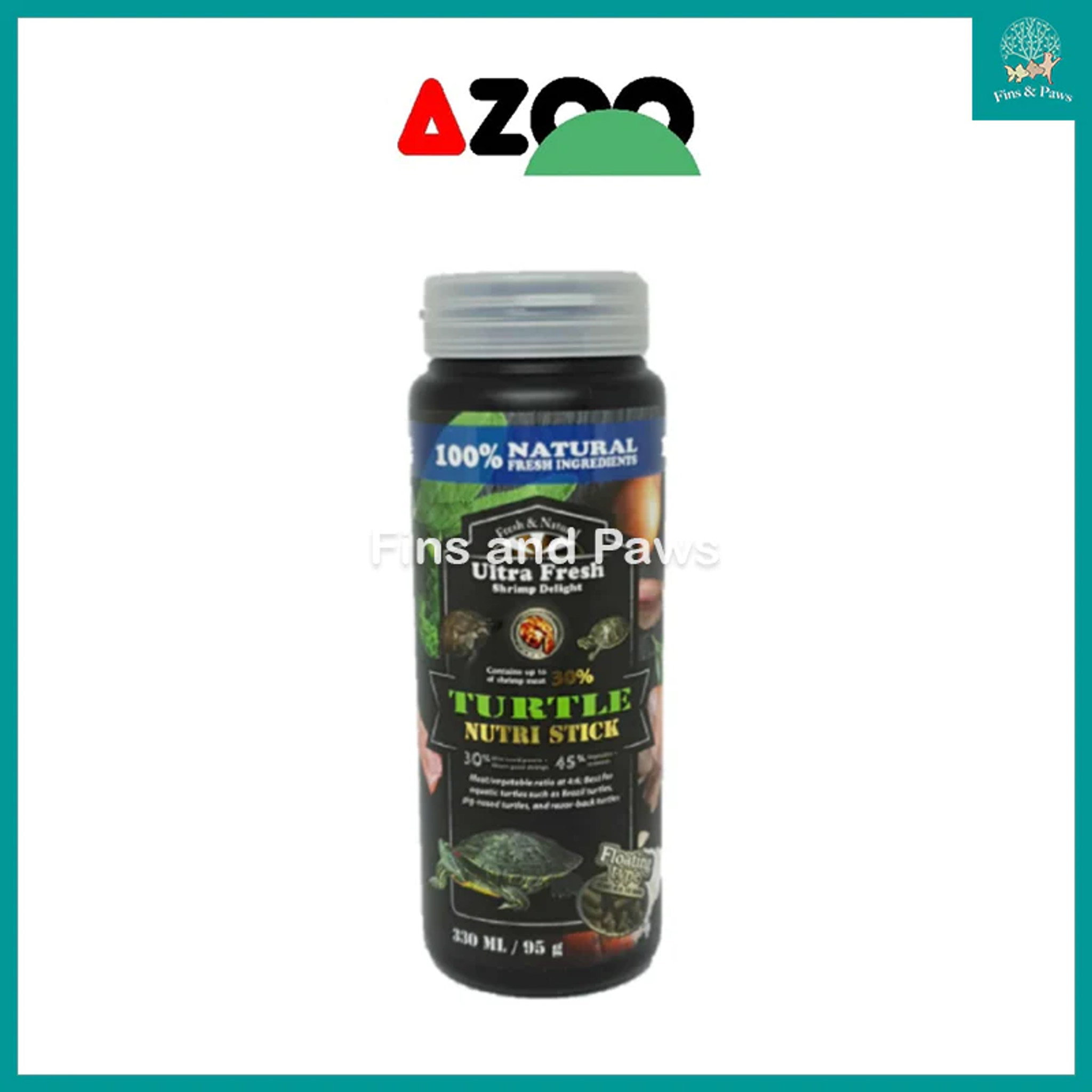 [AZOO] Ultra Fresh Turtle Nutri Stick Pellet 95g