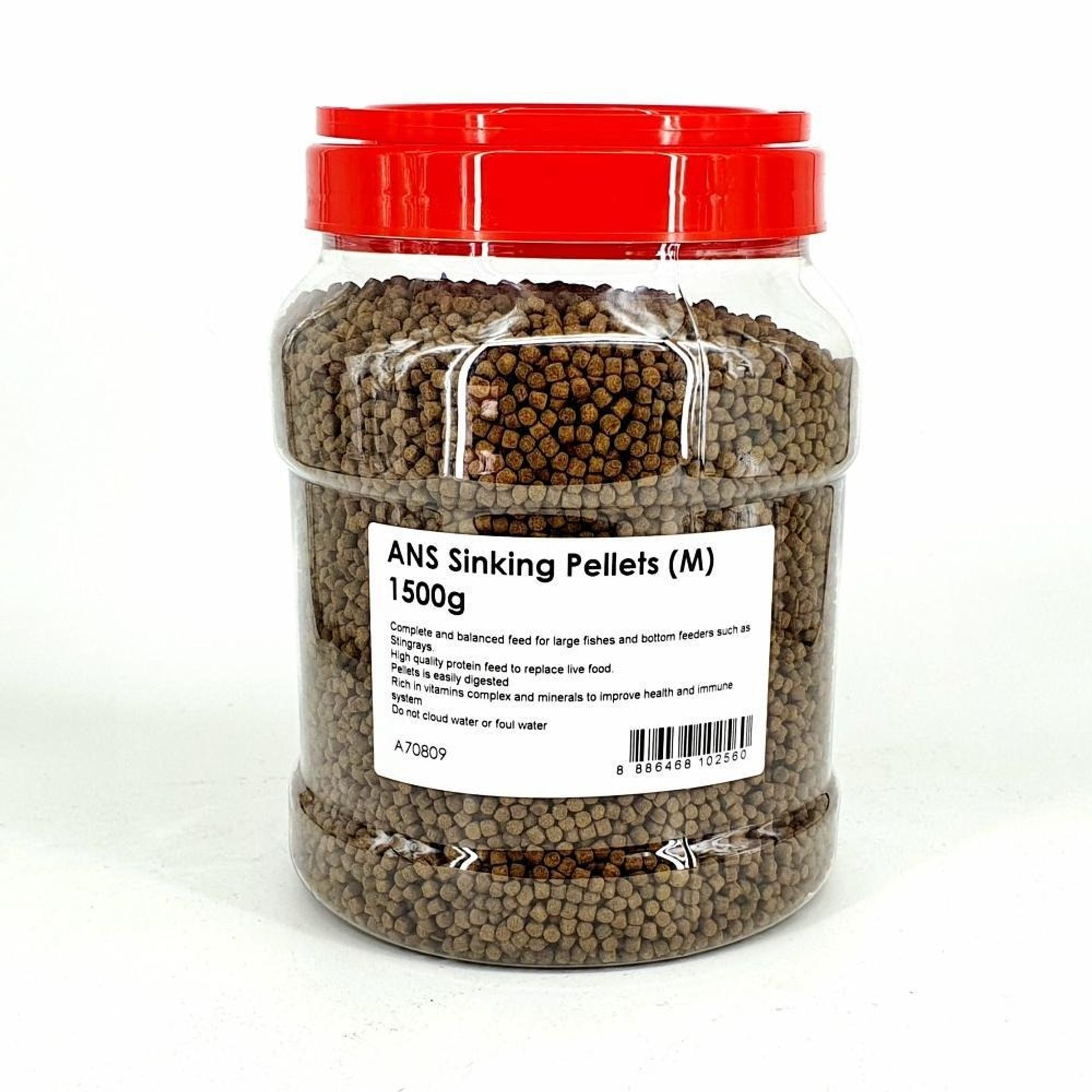 ANS Sinking Pellet (M) 1500g