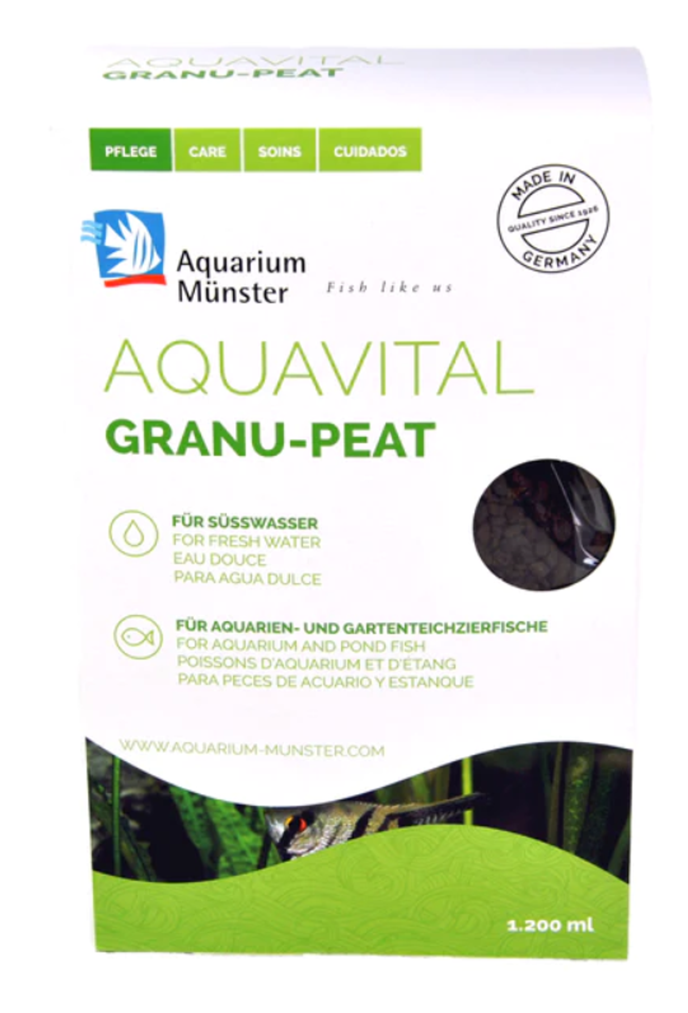 Aquarium Münster AQUAVITAL Granu Peat