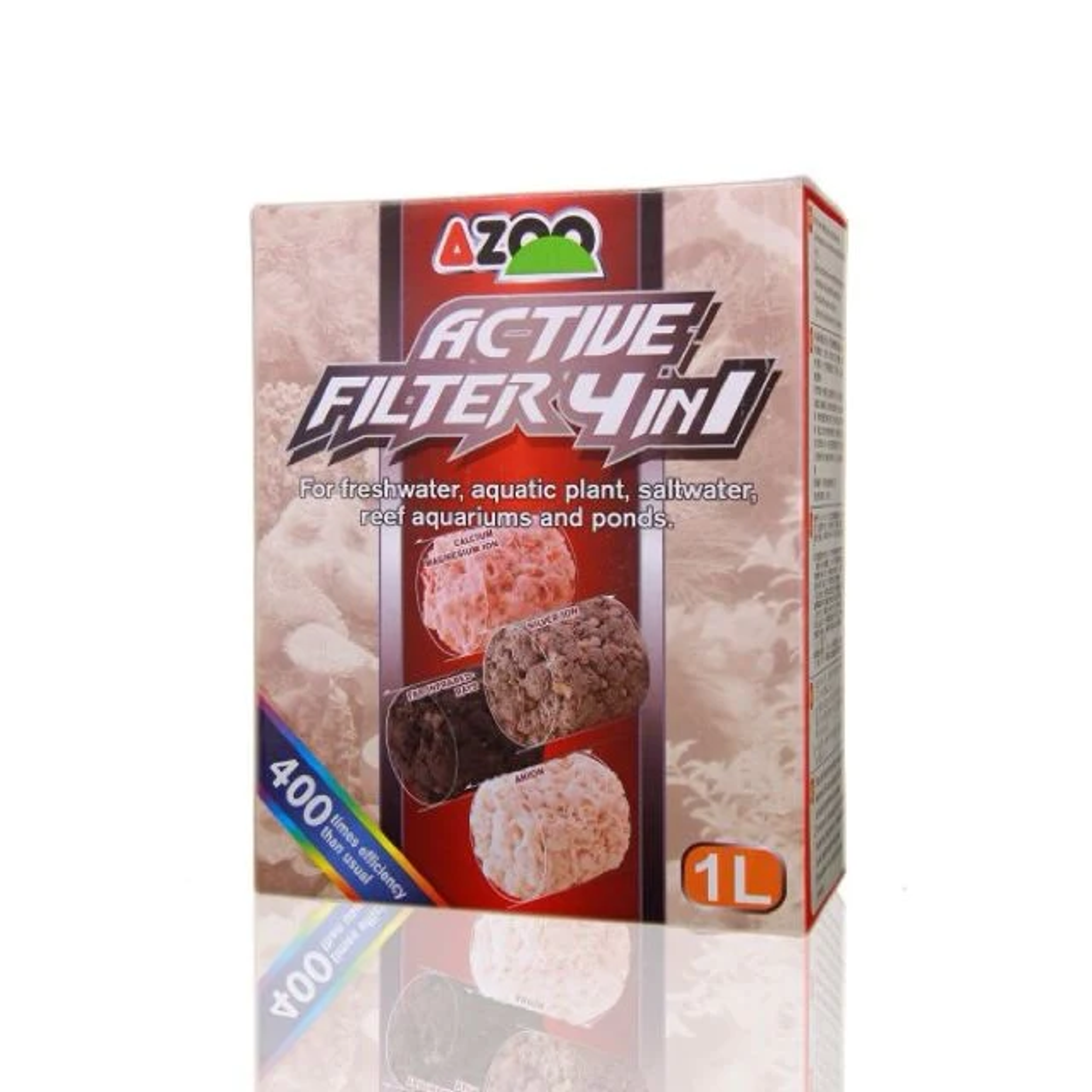 Azoo 4 In 1 Activated Filter Media