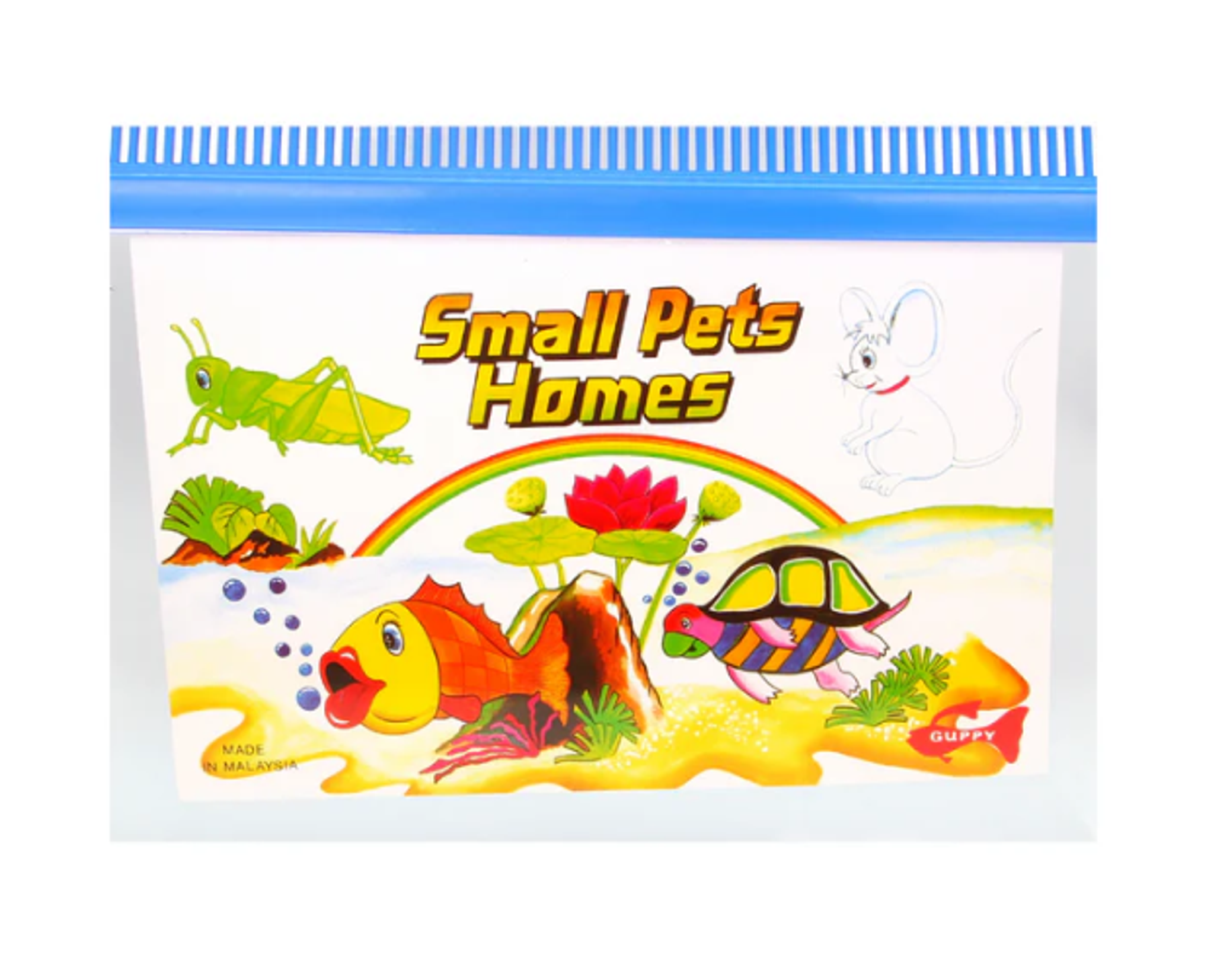 Guppy plastic tank