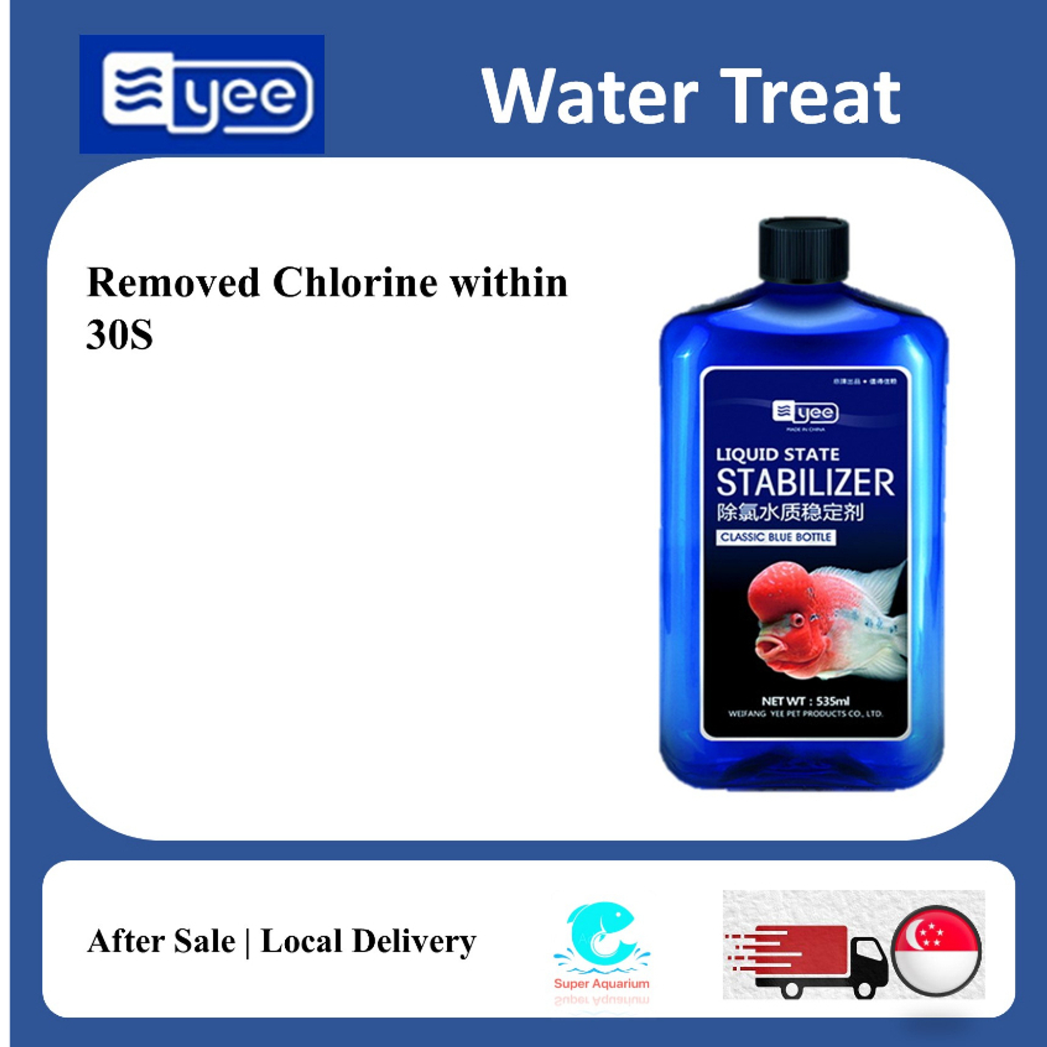 [YEE] water stabilizer for fish tank aquarium terrapin