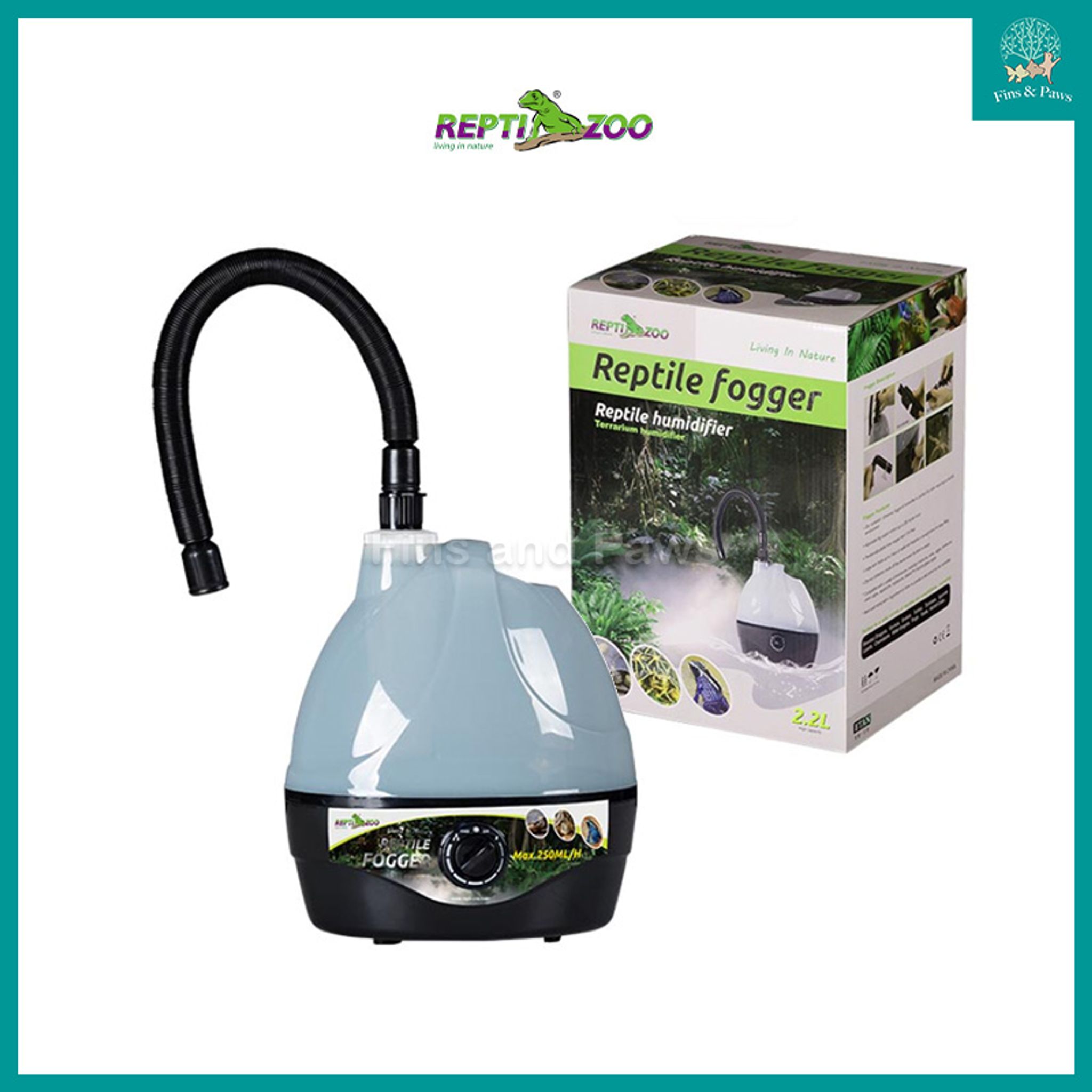 [ReptiZoo] Reptile Terra Fogger 2.2L Humidifier for Plants, Paludarium, Terrarium and Moss (TF01)