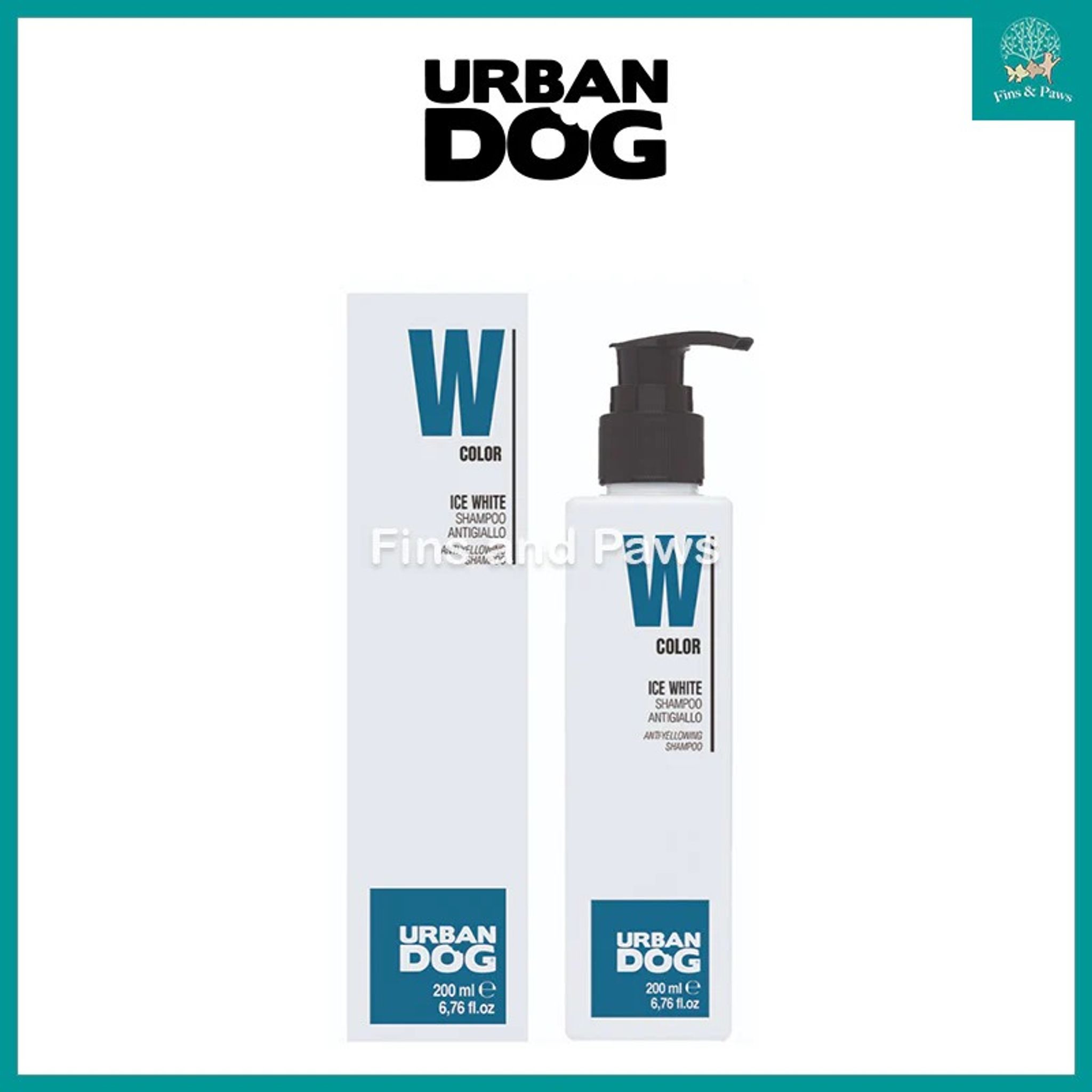 [Urban Dog] Ice White Shampoo 200ml (Anti-Yellowing)