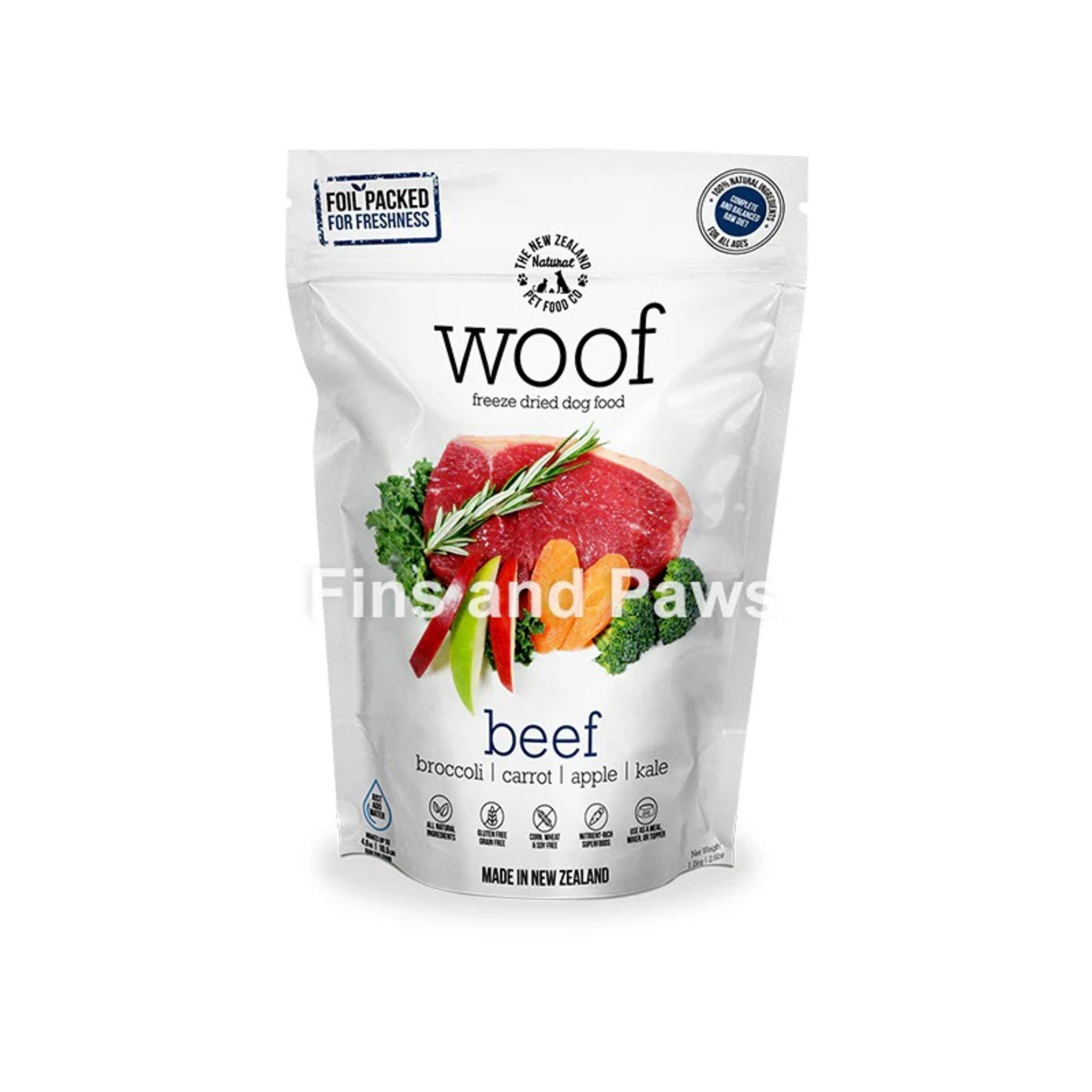 [Woof] Freeze Dried Raw Dog Food 1kg. Assorted Flavours.