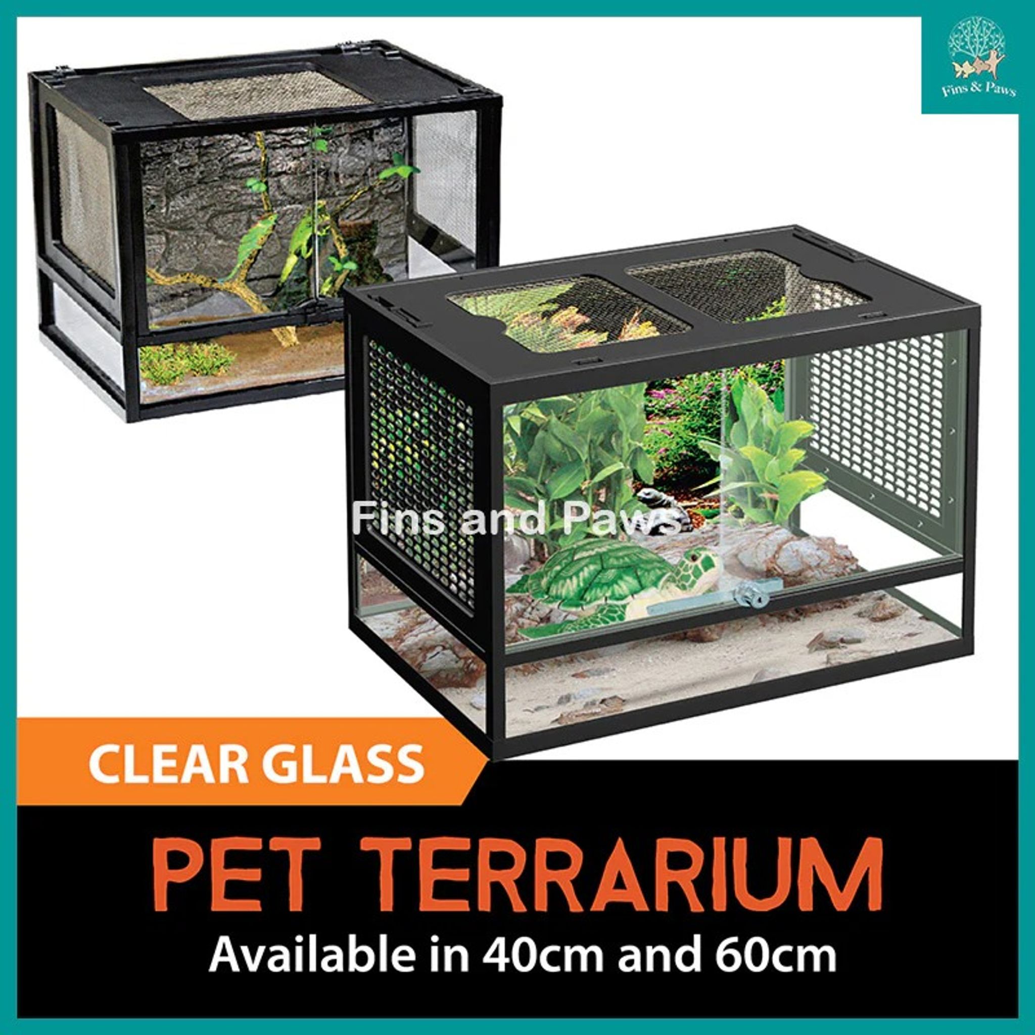 h[Resun] Pet Terrarium Tanks (40 - 60cm)