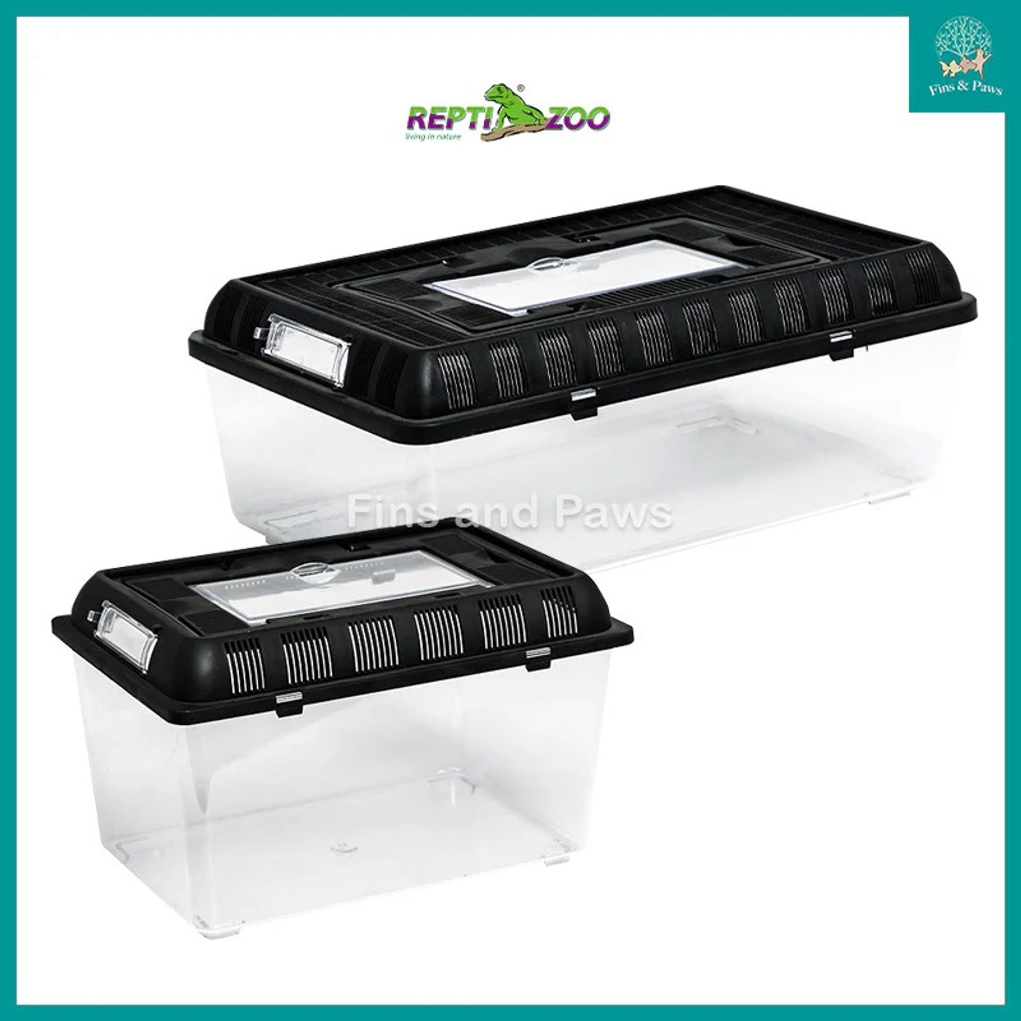 [ReptiZoo] Plastic Tanks ideal for Fishes, Small Terrapins, Crabs, Shrimps, Insects, and Reptiles