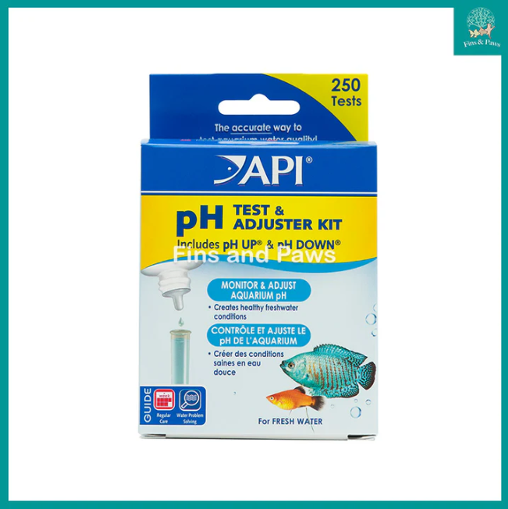 [API] PH Test & Adjuster Kit - 250 Tests