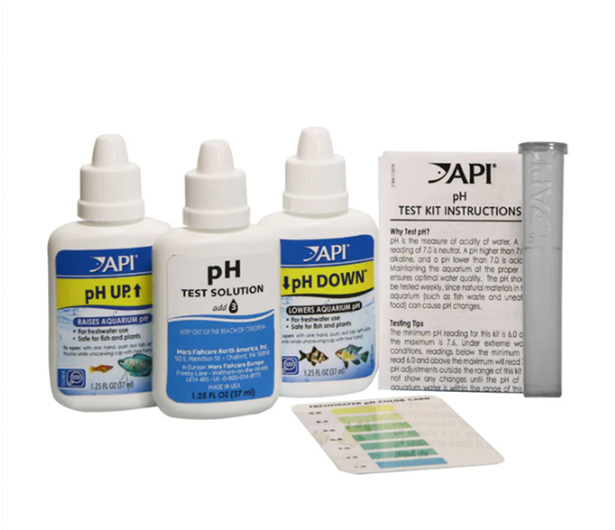 [API] PH Test & Adjuster Kit - 250 Tests