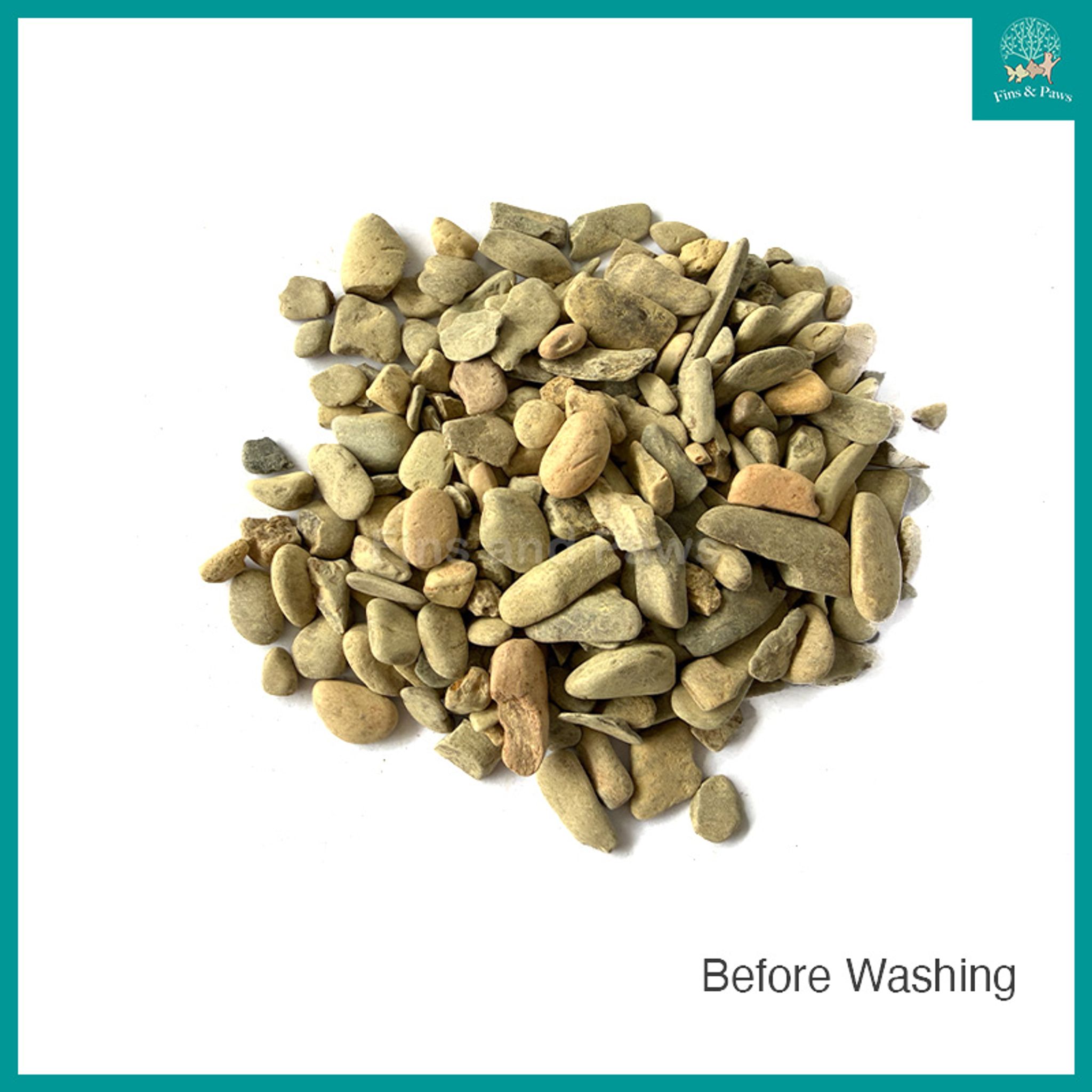 [Bioscape] River Stone Pebble Detailing Aquascape Gravel for Aquarium - 3KG / 10KG