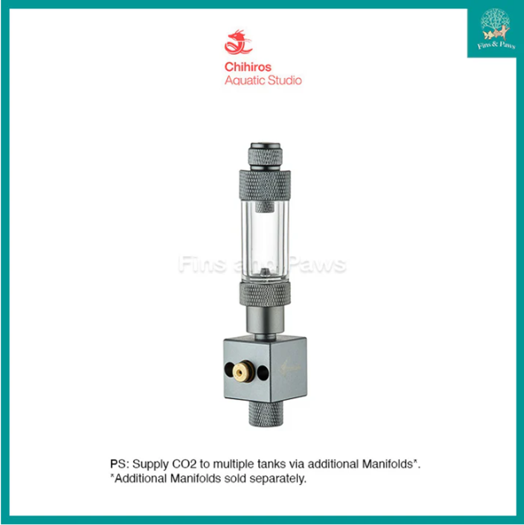 [Chihiros] CO2 Regulator Pro LIMITED Edition with Solenoid Valve and Bubble Counter