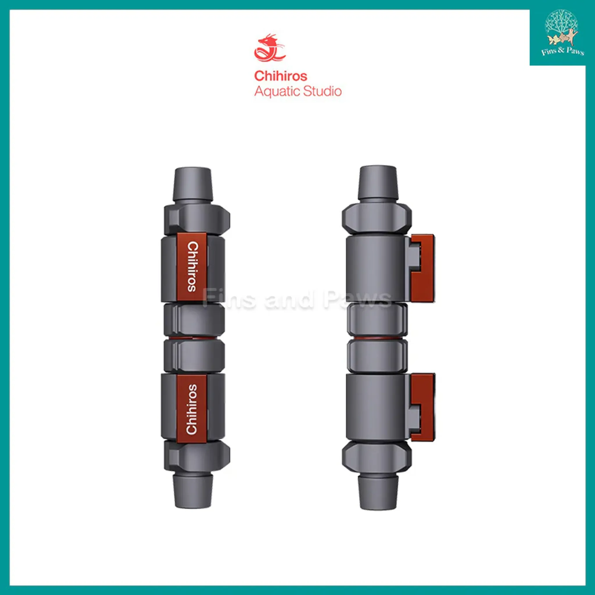 [Chihiros] Double Tap Quick Connector for Aquarium Filter Hose