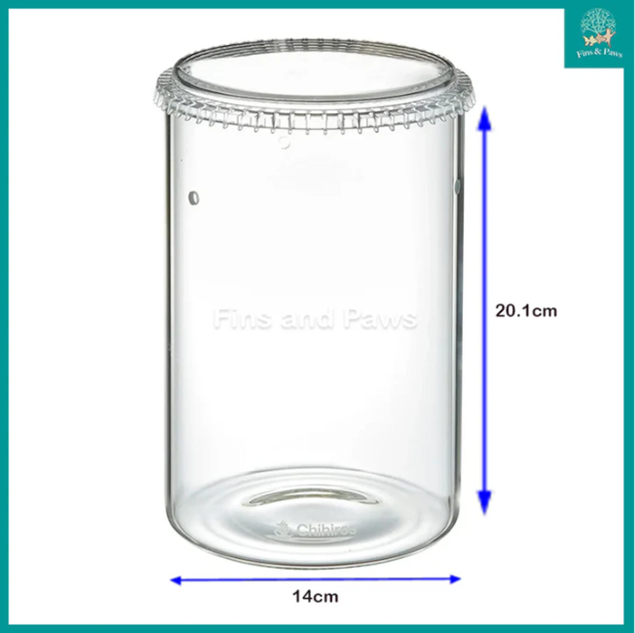 [Chihiros] Glass Pot Dew for Terrarium, Plants and Moss