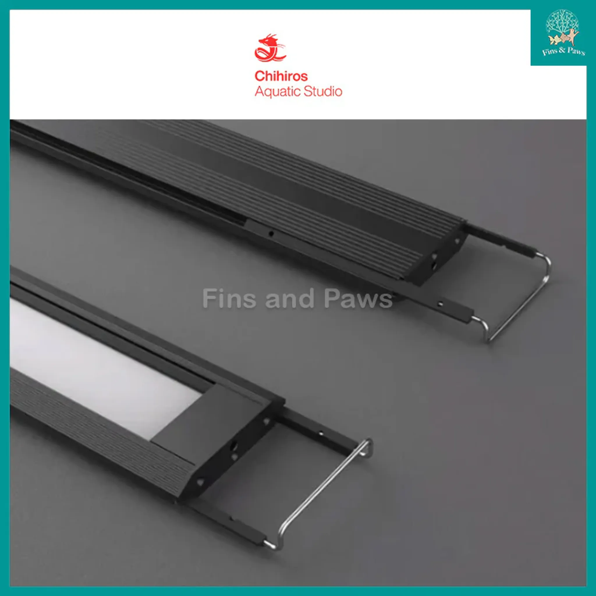 [Chihiros] UNIVERSAL WRGB Aquarium LED Light for Aquatic Plants for Aquatic Plants, Tropical Fish, Goldfish, Monster Fish and Covered Tank (Waterproof IP67)