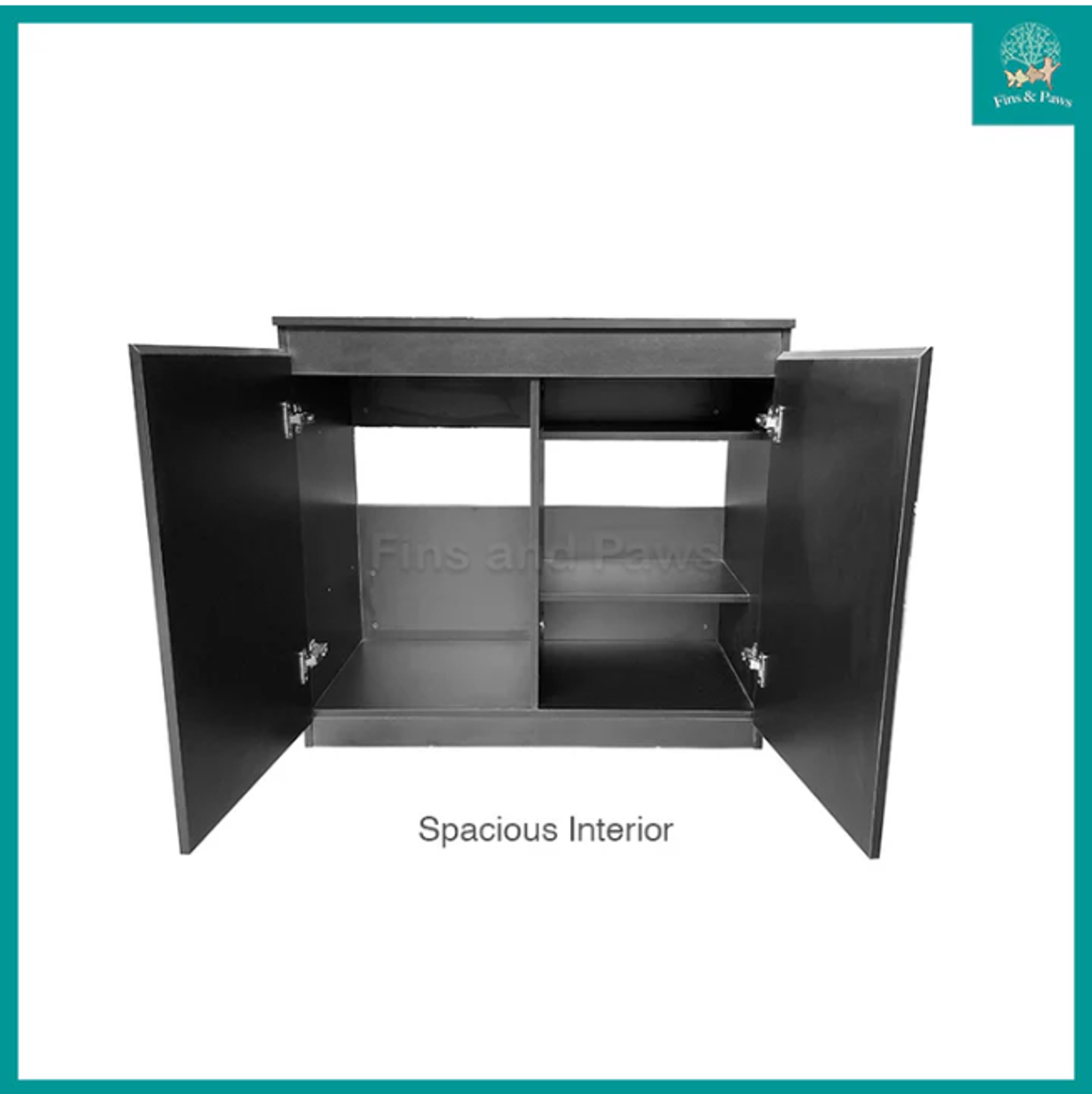 [Crystal] Monochrome Series 3ft (90cm) and 4ft (120cm) Designer Aquarium Fish Tank Cabinet
