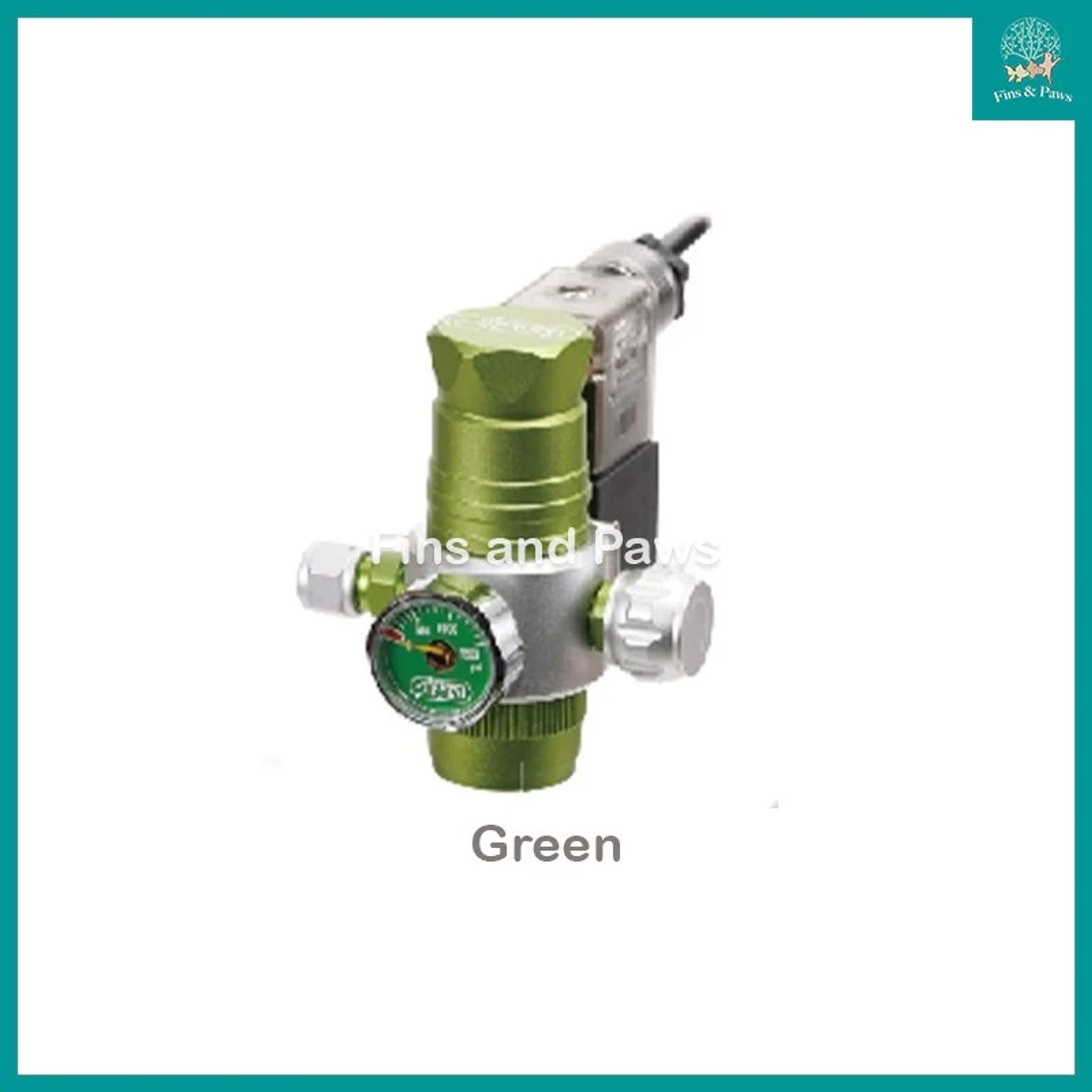 [ISTA] CO2 Solenoid Regulator For Face-Up Cylinders (I-643)