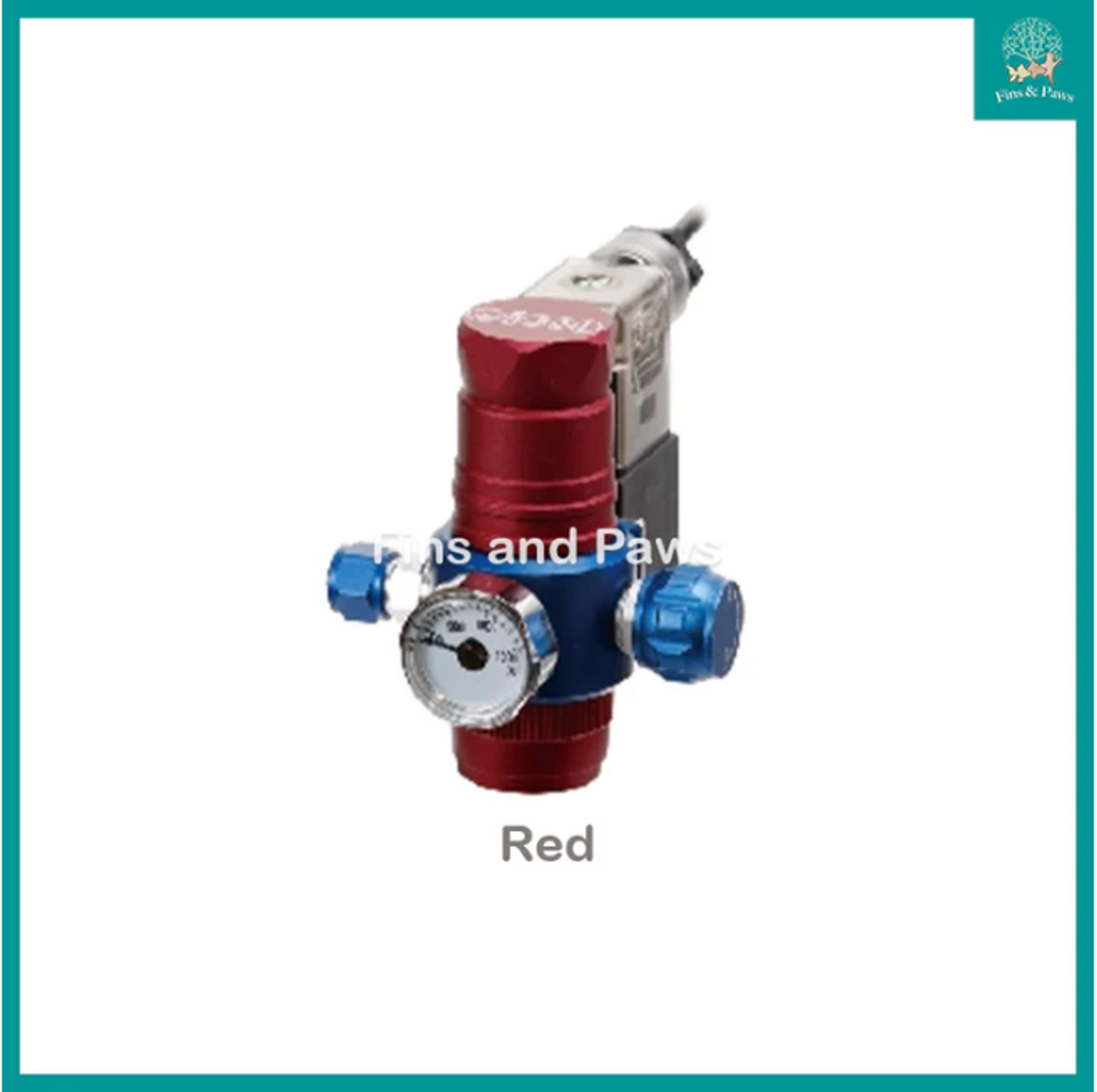 [ISTA] CO2 Solenoid Regulator For Face-Up Cylinders (I-643)