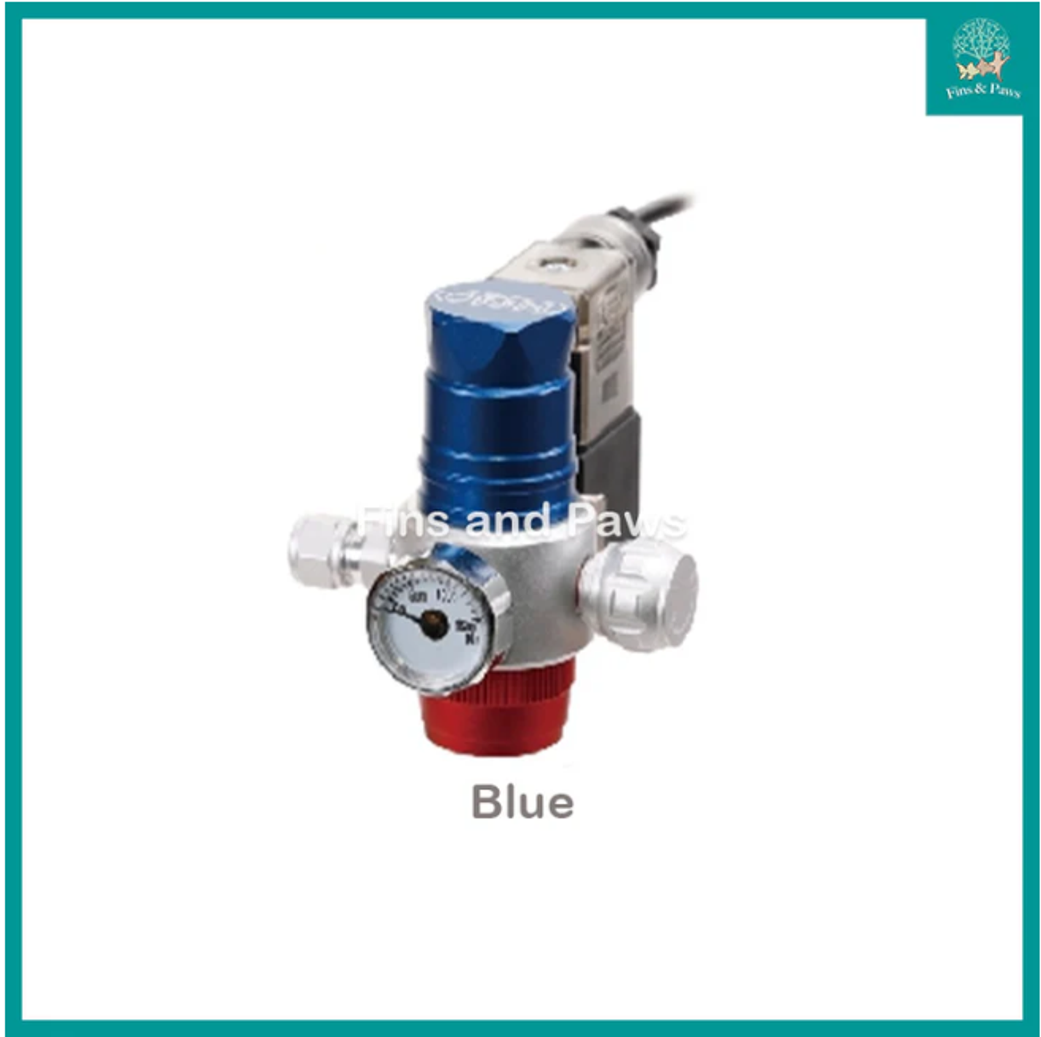 [ISTA] CO2 Solenoid Regulator For Face-Up Cylinders (I-643)