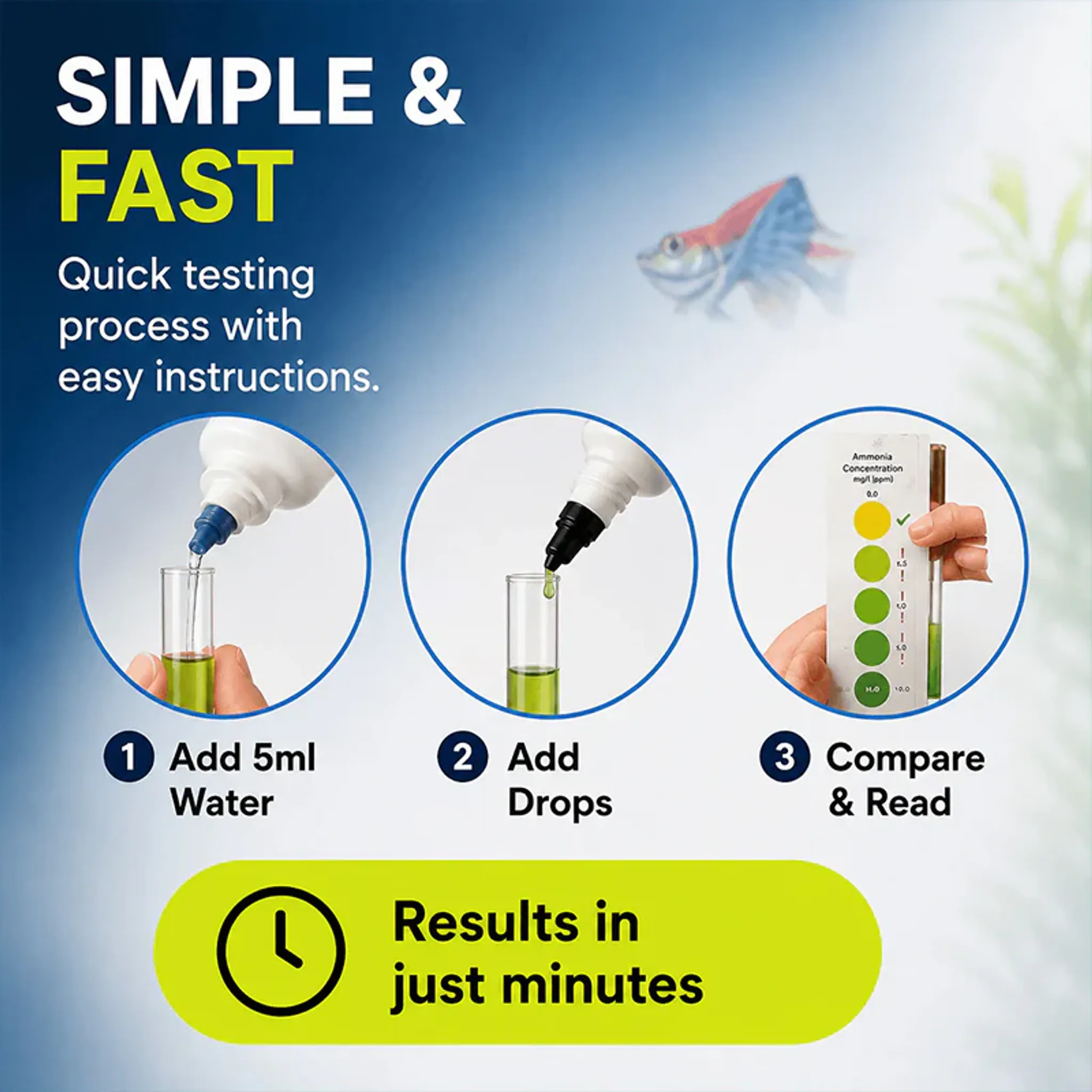 [NT Labs] NH3 Ammonia Test Kit for Aquarium