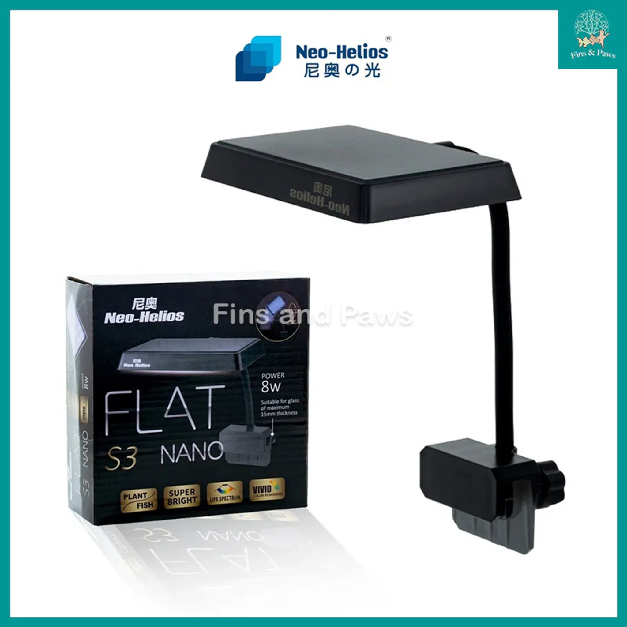 [Neo Helios] FLAT NANO S3 / S3-Plus Aquarium LED Light