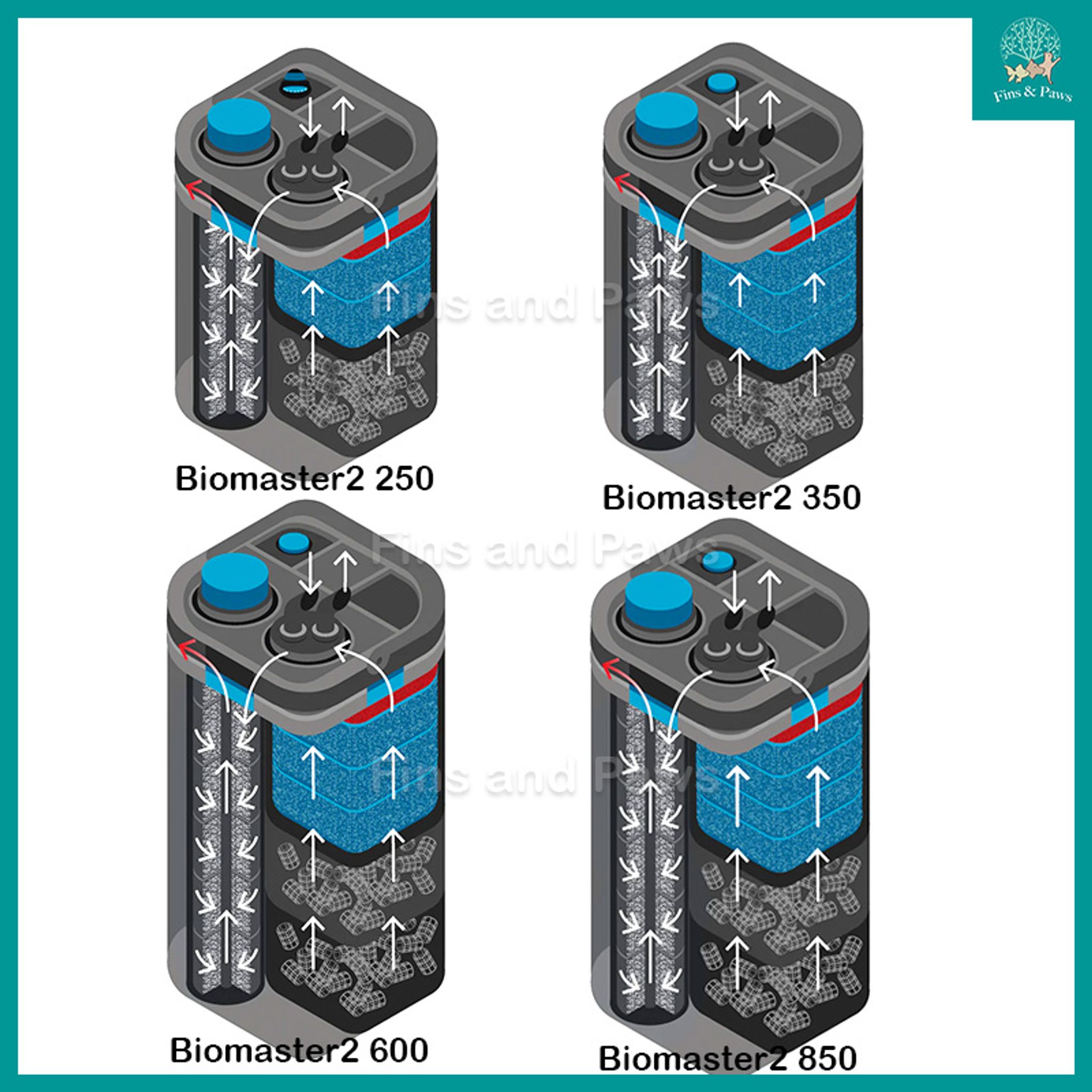 [Oase] BioMaster Ver2 250 / 350 / 600 / 850 External Canister Filter (NEW VERSION)