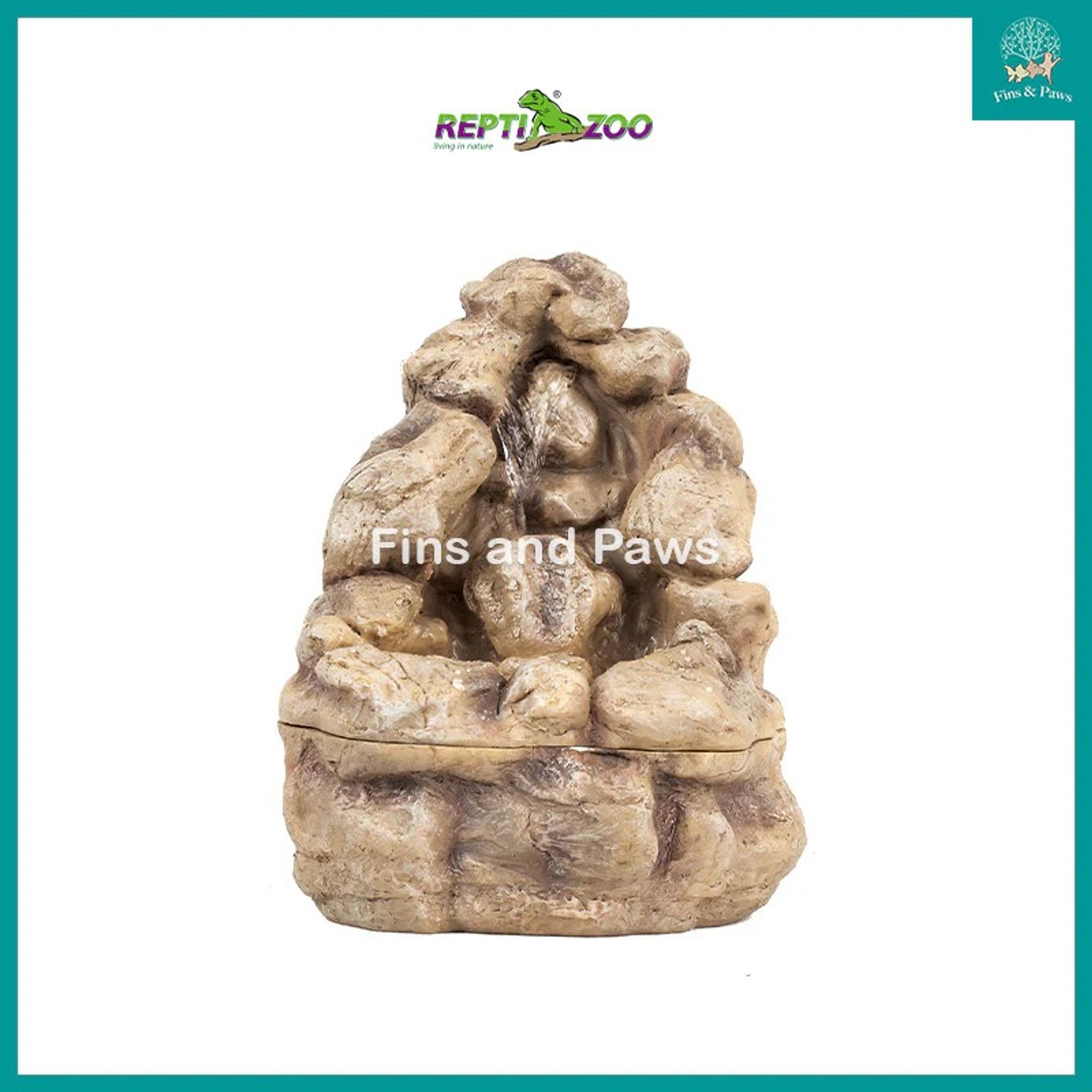 [Reptizoo] Reptile Waterfall Ornament suitable for Terrarium Water Dish and Humidity
