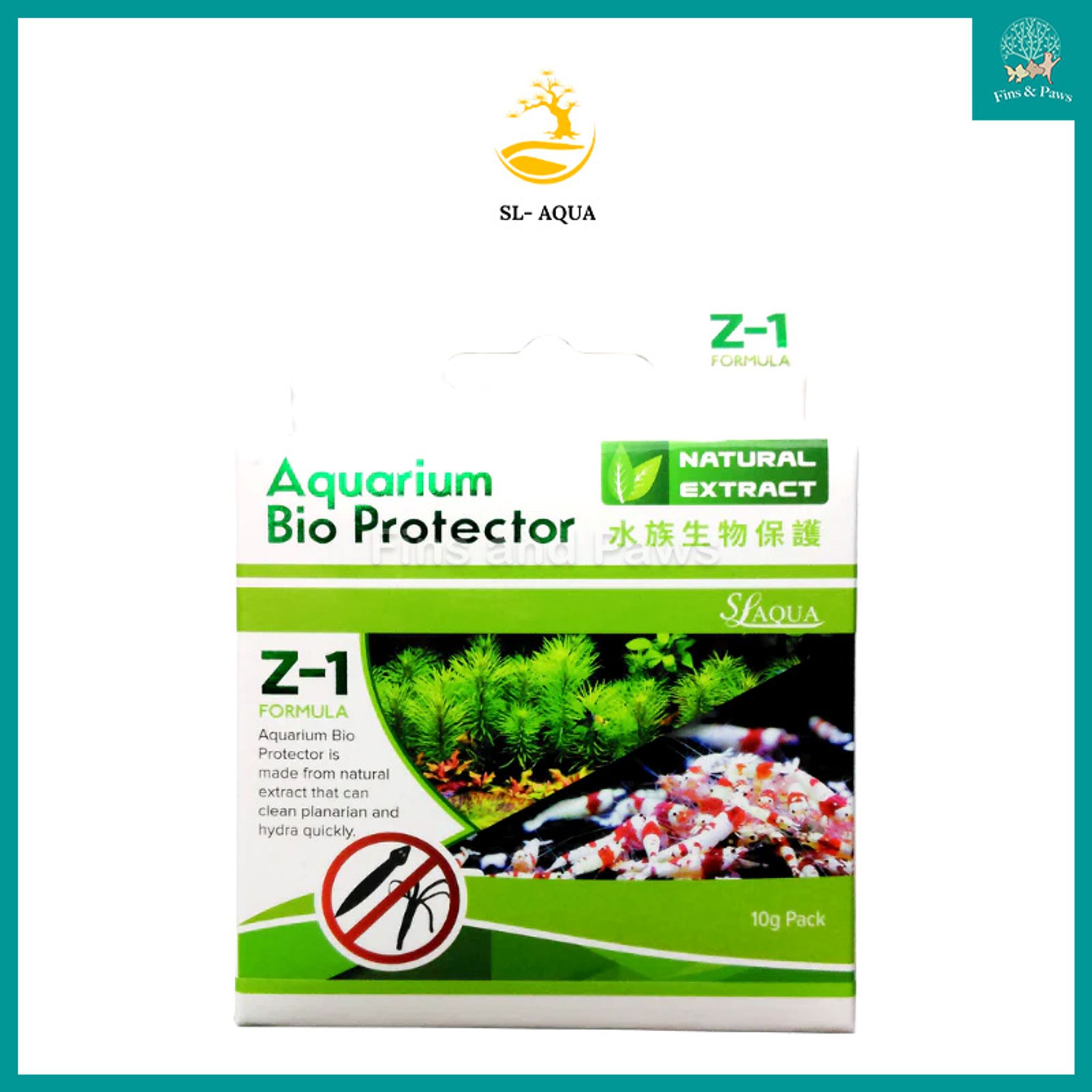 [SL Aqua] Z-1 Planaria and Hydra Remover (Aquarium Fish, Shrimp and Plant Safe)