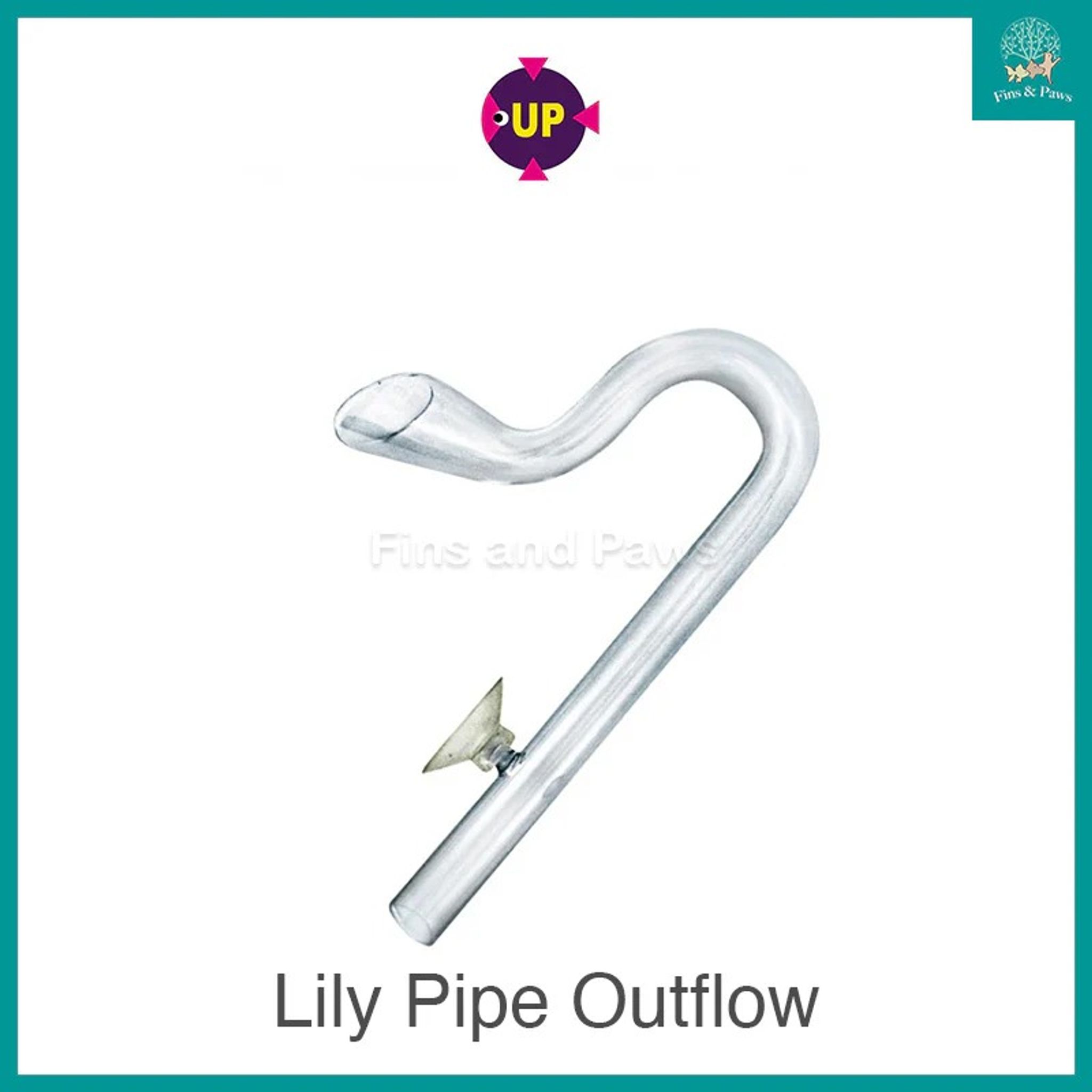 [UP Aqua] Aquarium Glass Lily Pipe (Outflow only)
