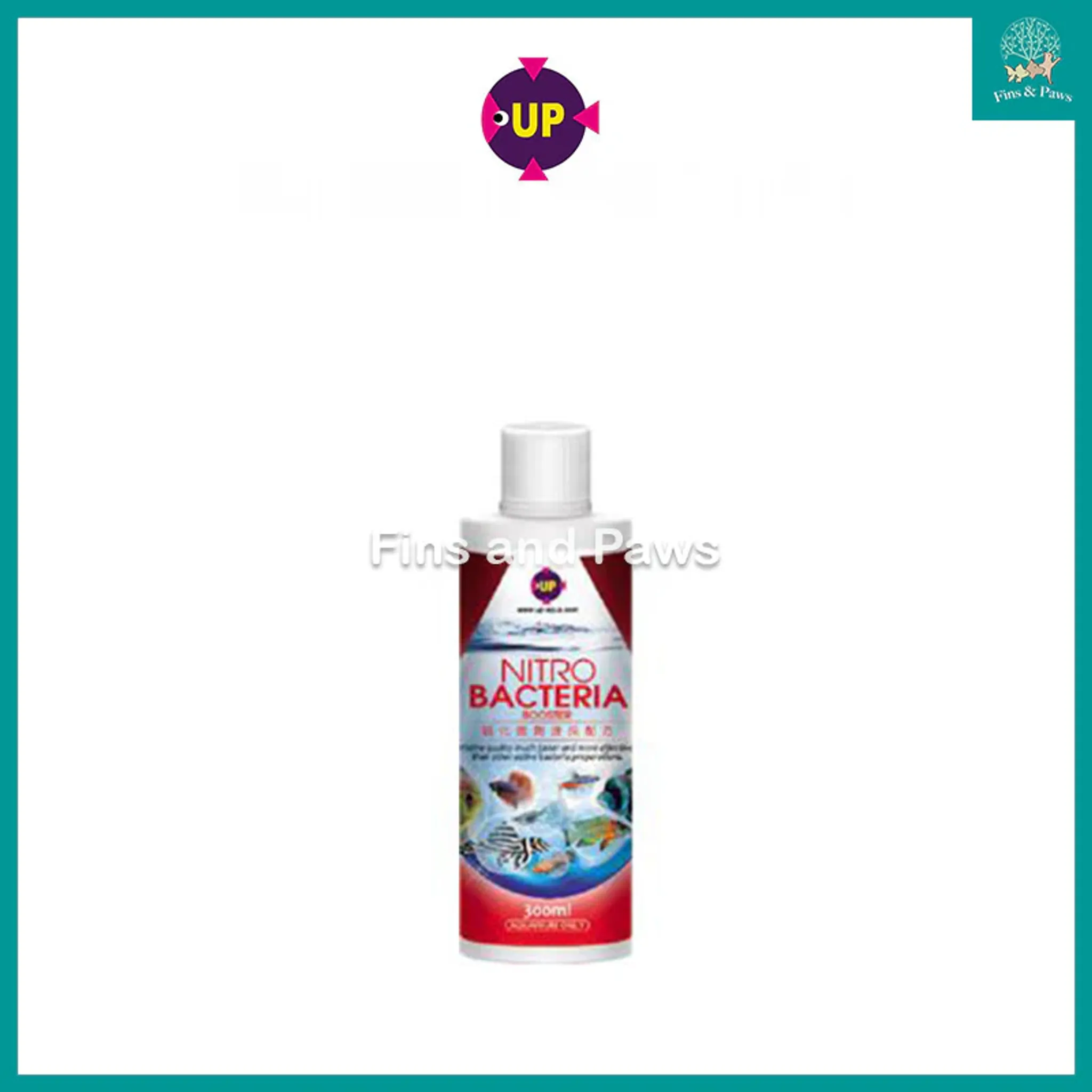 [UP Aqua] Nitro Bacteria Booster 300ml for Freshwater Aquarium