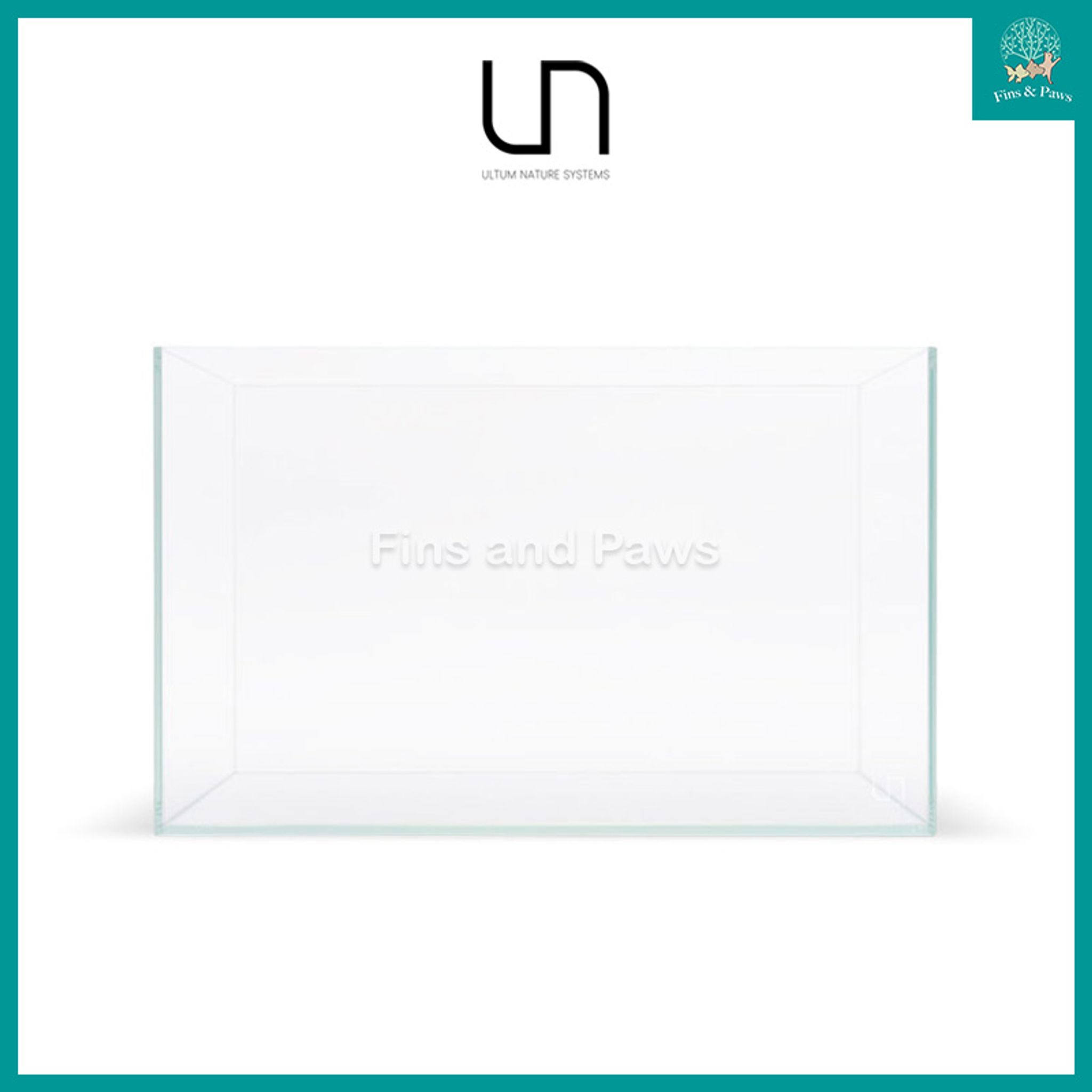 [Ultum Nature Systems UNS] Standard Ultra Clear Rimless Glass Tanks (31cm, 36cm, 45cm, 60cm)