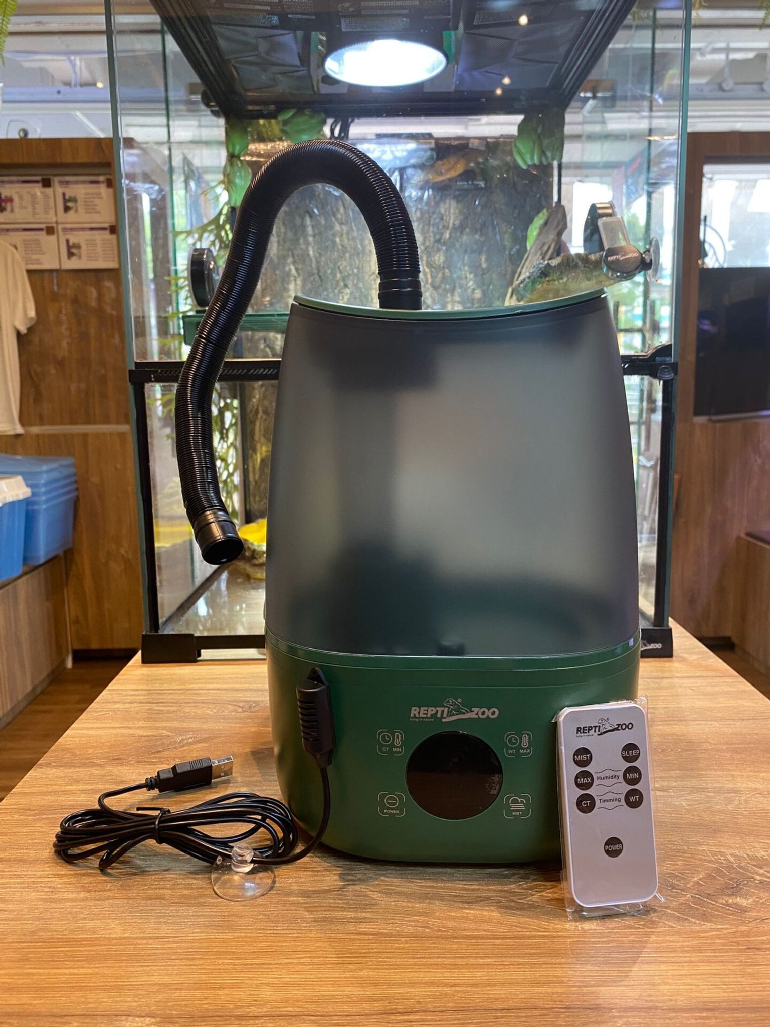 (ReptiZoo) Digital timing humidifier