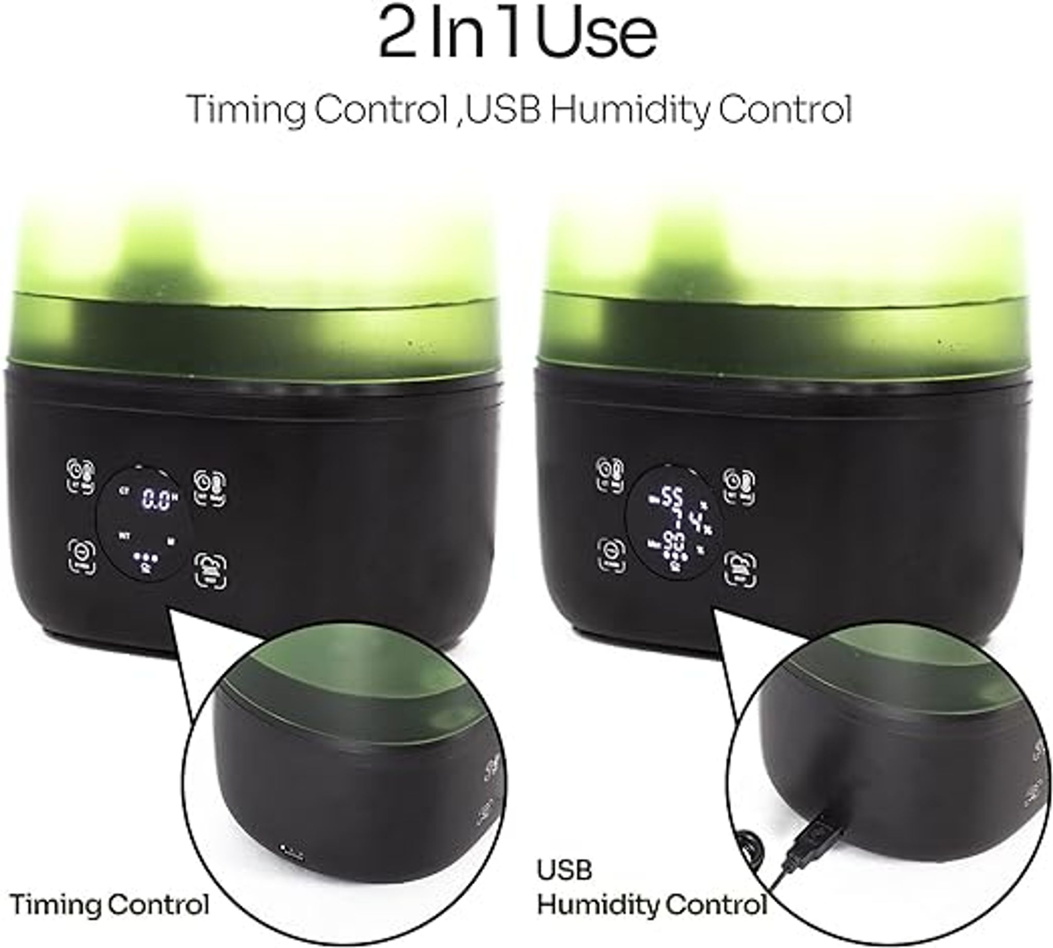 (ReptiZoo) Digital timing humidifier