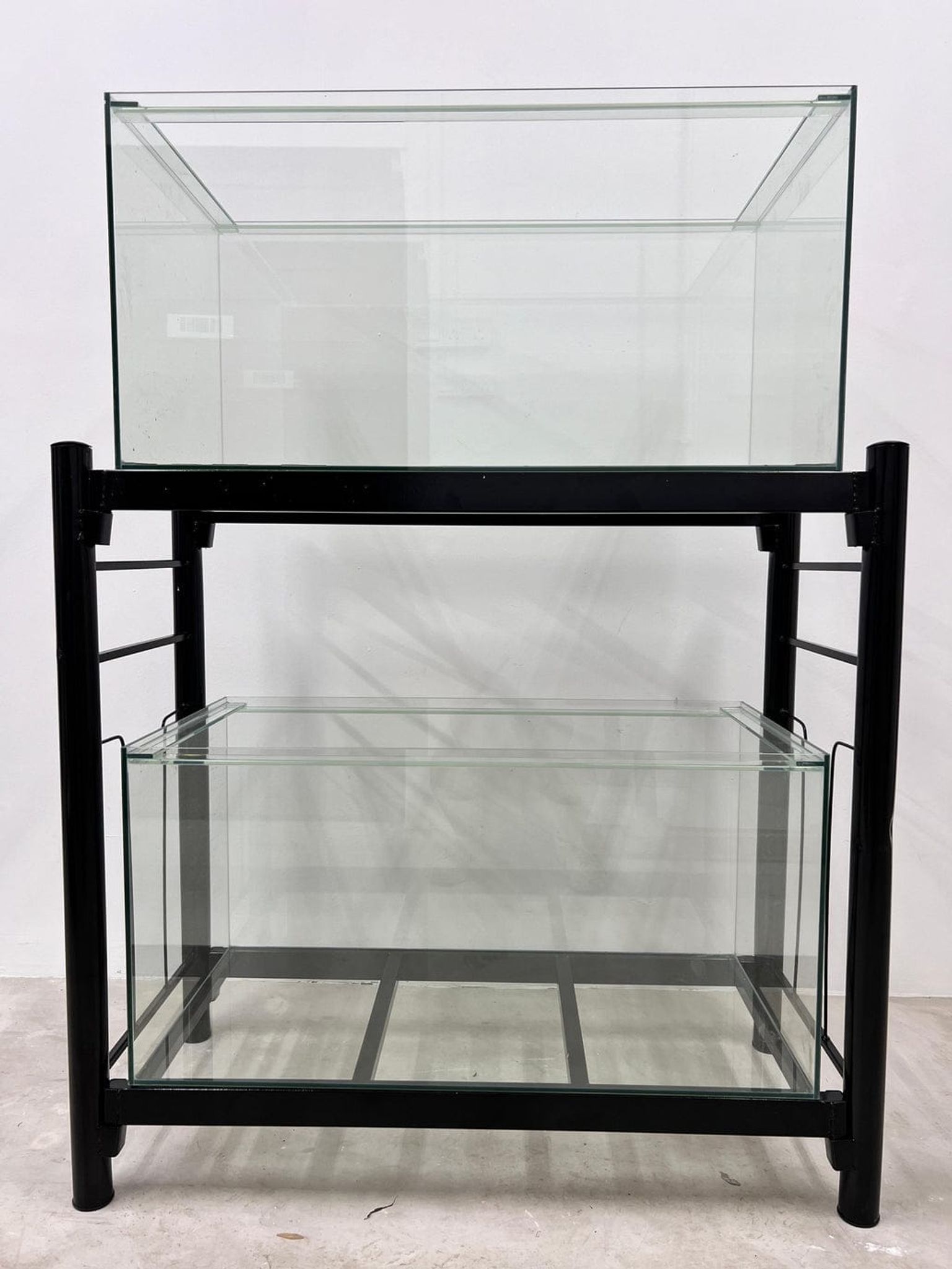 ANS Aquarium Tank + Aquarium Iron stand (Black)