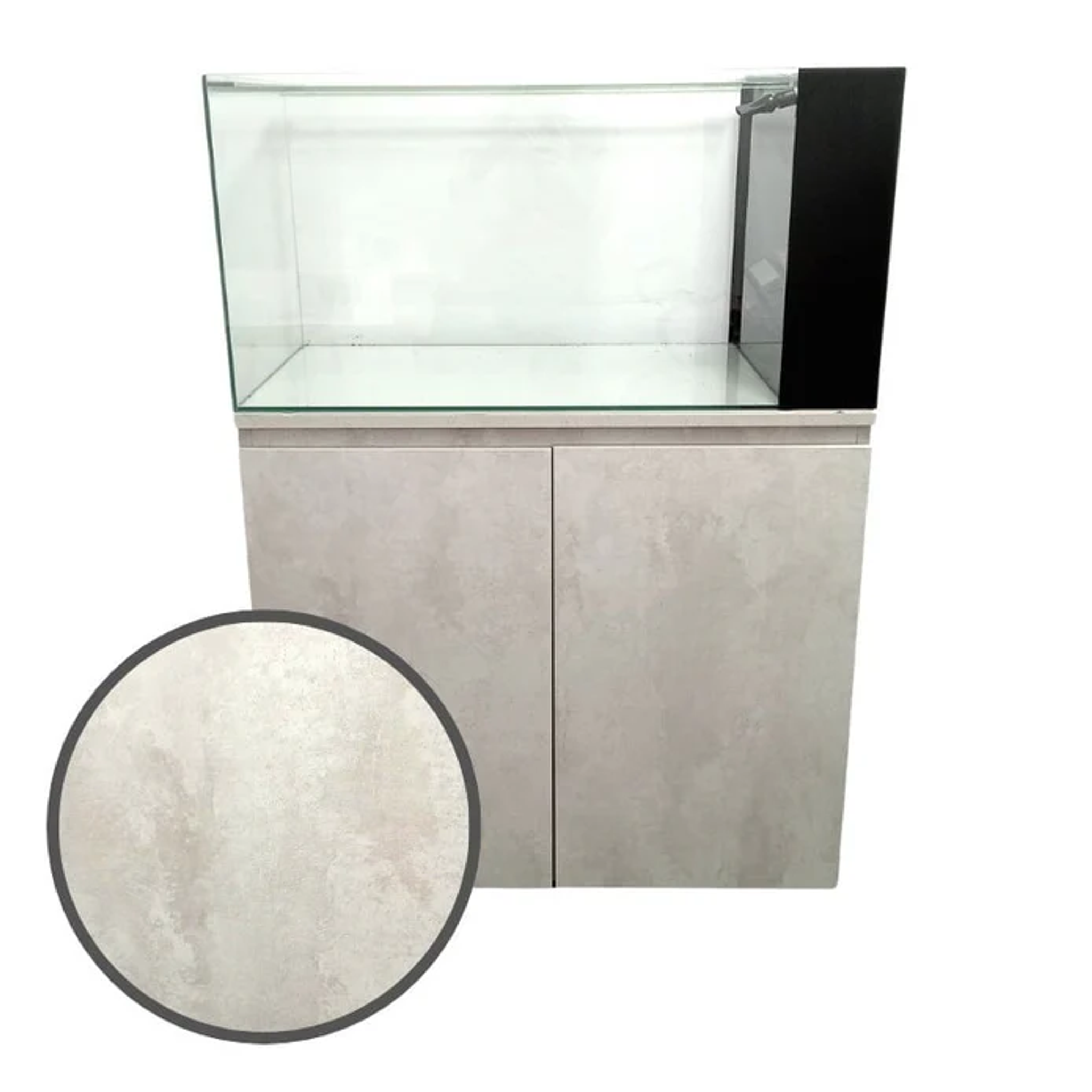 ANS Classic Cabinet (White Wood - Grained Texture) For Aquarium Tanks