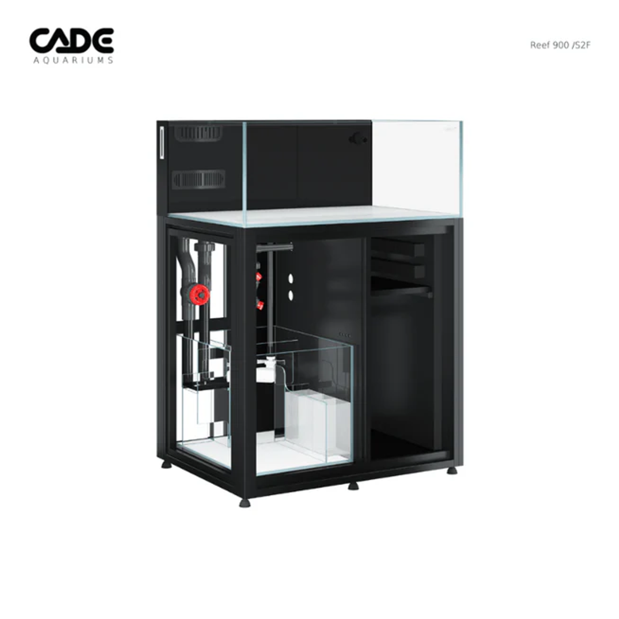 CADE Reef S2 Frag 900 (Black/White) (90x70x35cm)
