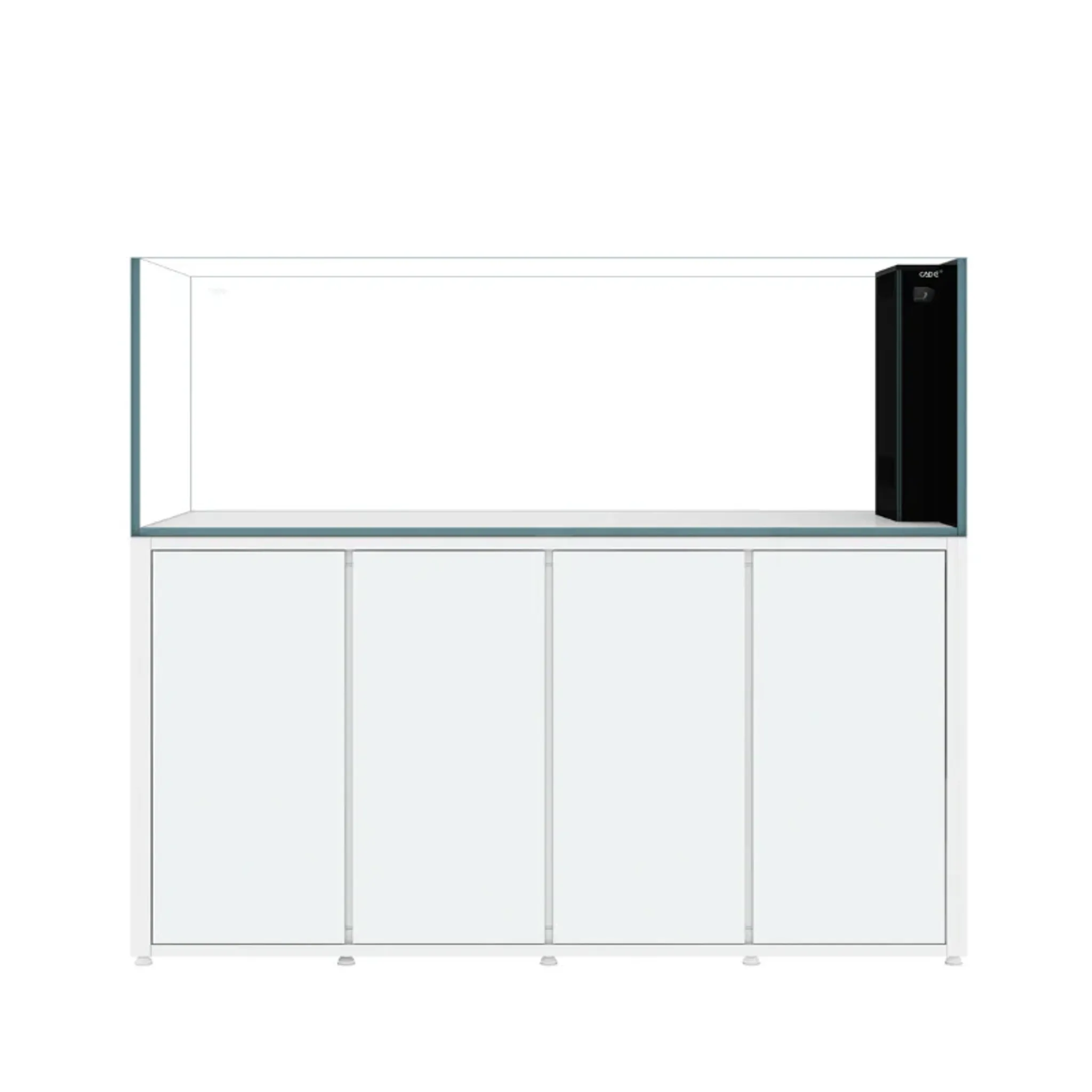 CADE Reef S2 Peninsula 1800 (Black/White) (180x80x60cm)