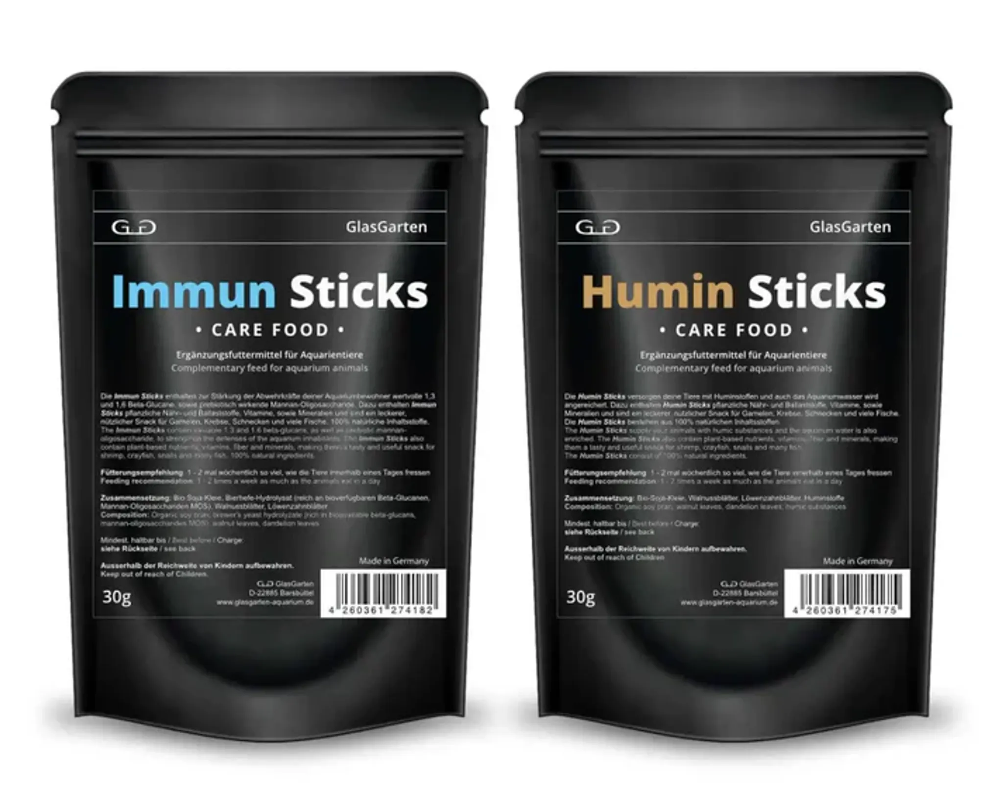 GlasGarten Humin sticks