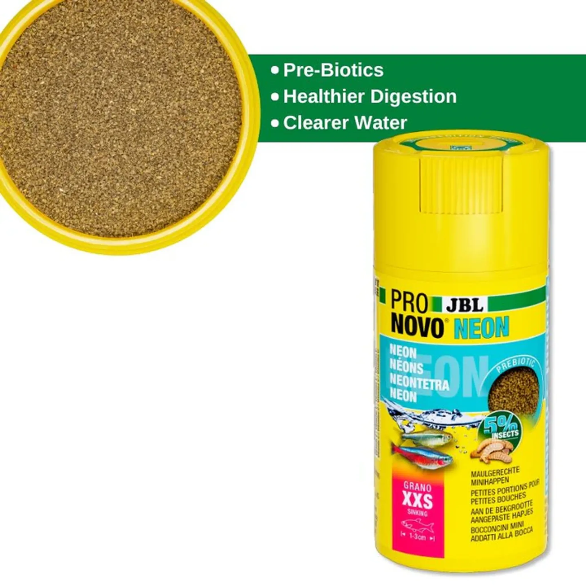 JBL ProNovo Neon Grano XXS Premium Granules for Neon Tetras
