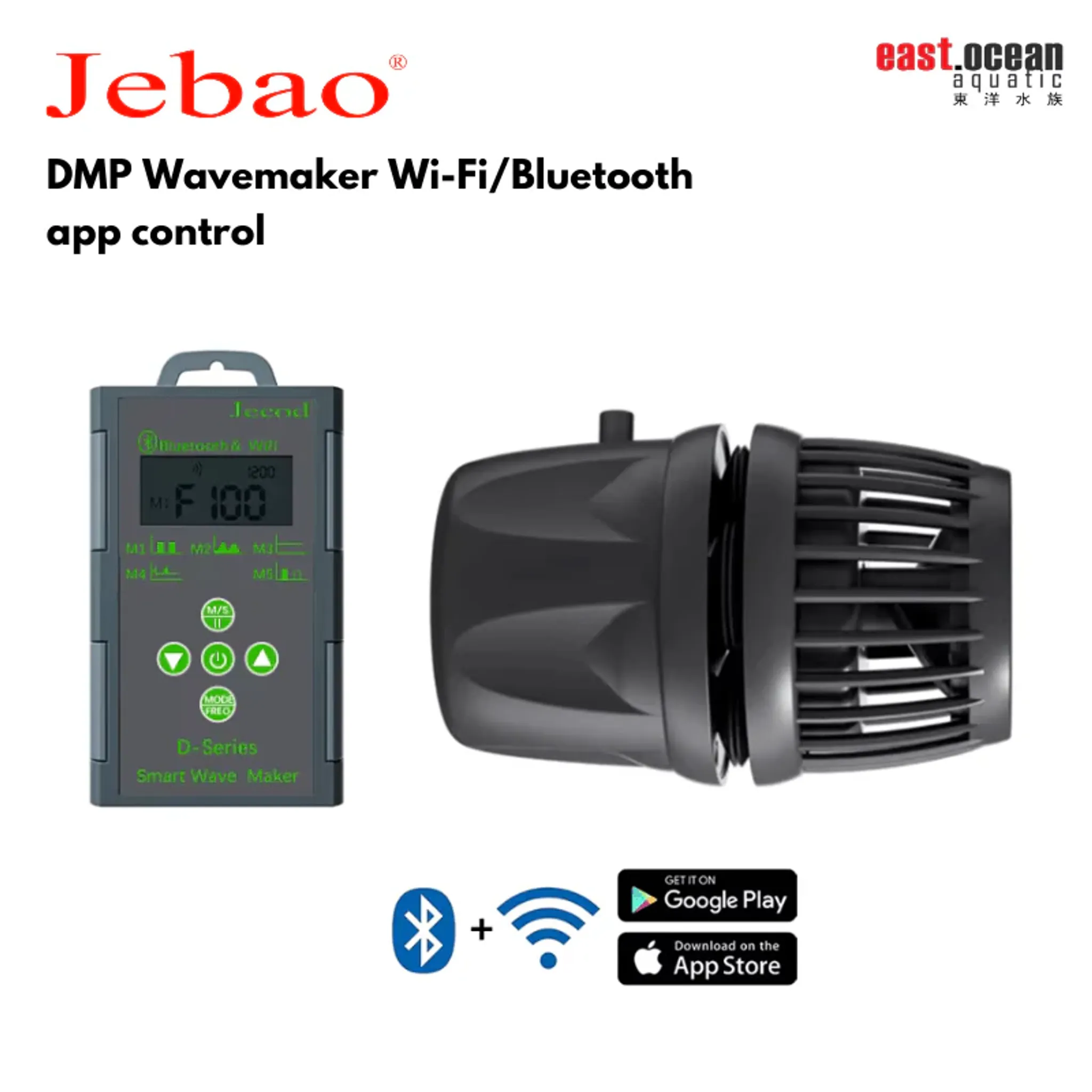 JEBAO DMP Wavemaker - ( 30M,40M) Wi-Fi/Bluetooth app control