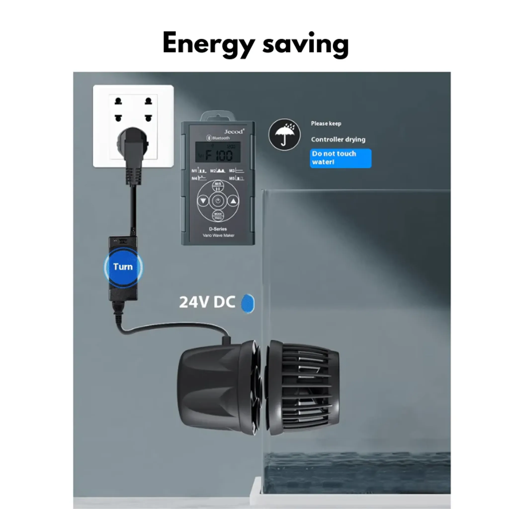 JEBAO DMP Wavemaker - ( 30M,40M) Wi-Fi/Bluetooth app control