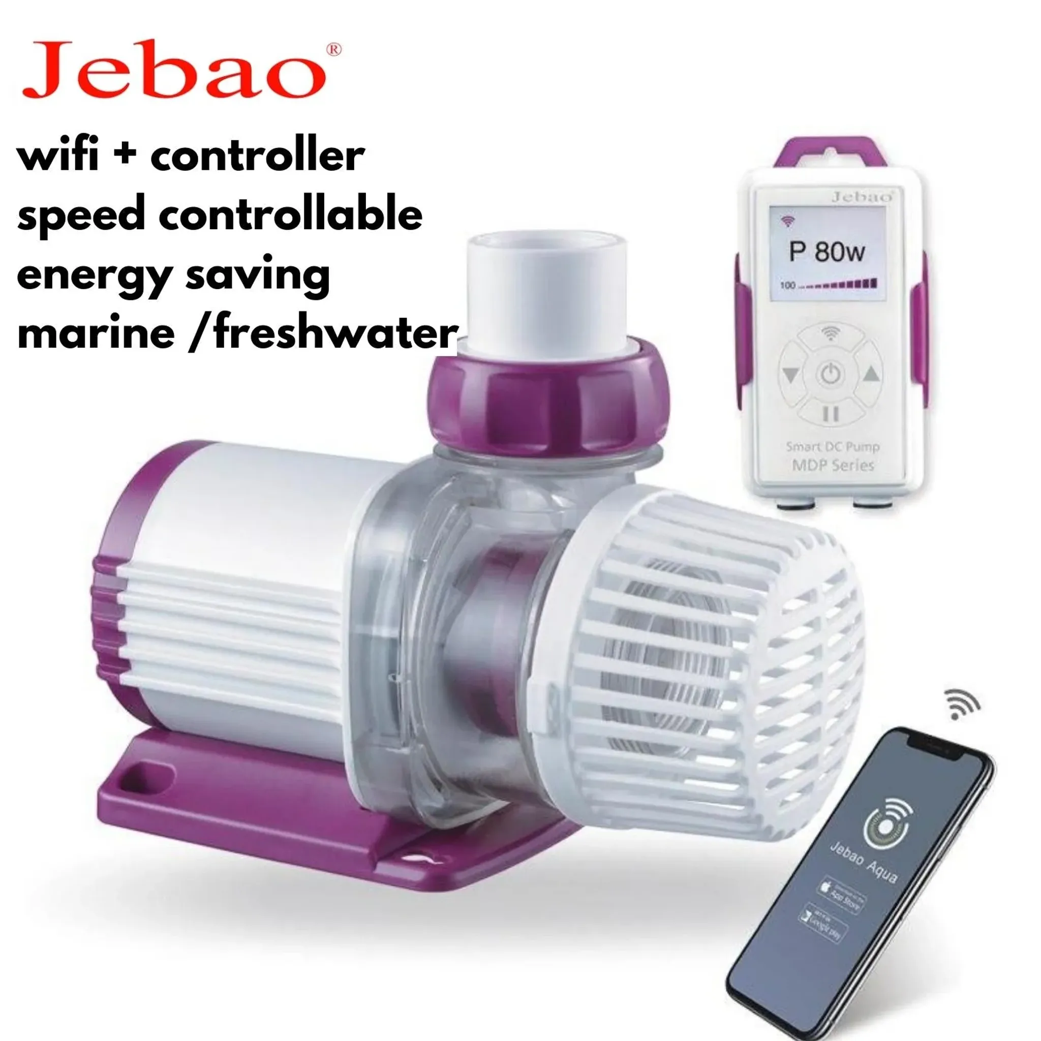 JEBAO Wifi DC pump (MDP13000,MDP15000,MDP20000)