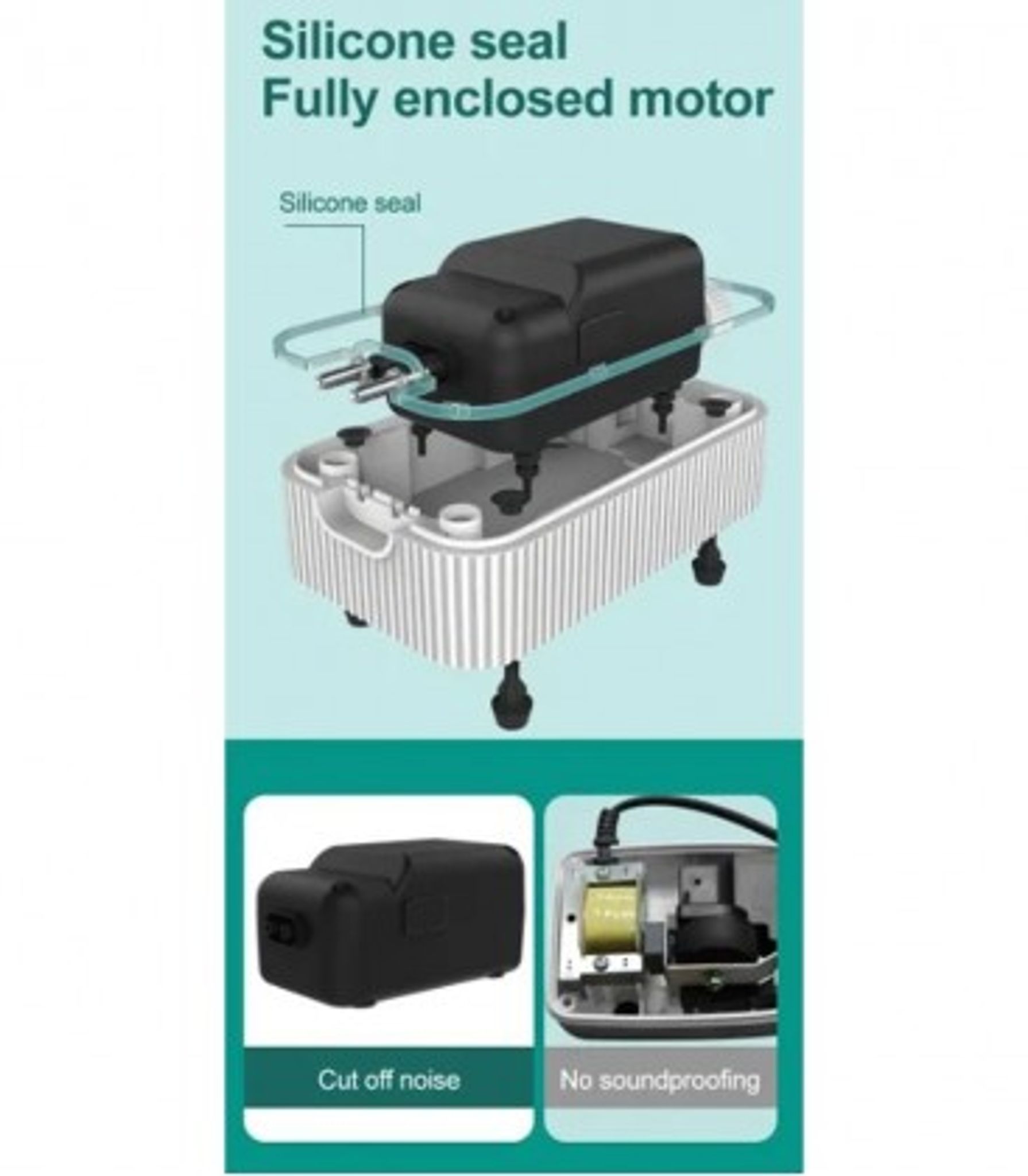 N30 Premium Aquarium Air Pump Pro 480 (N0063)