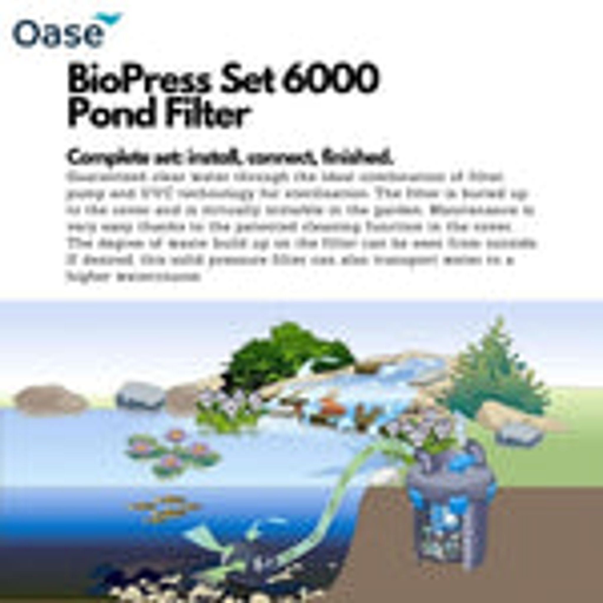 OASE BioPress Set 6000 (Pond Filter)