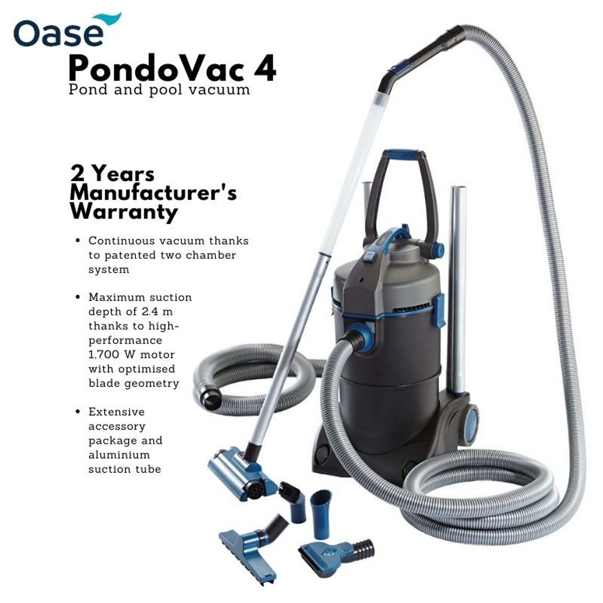 OASE PondoVac 4 Pool & Pond Vacuum cleaner