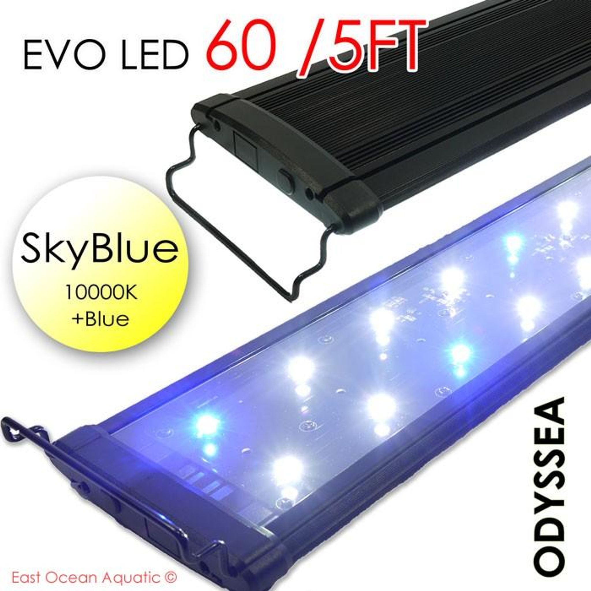 ODYSSEA EVO Led 60" 132W Skyblue (10000K+blue)