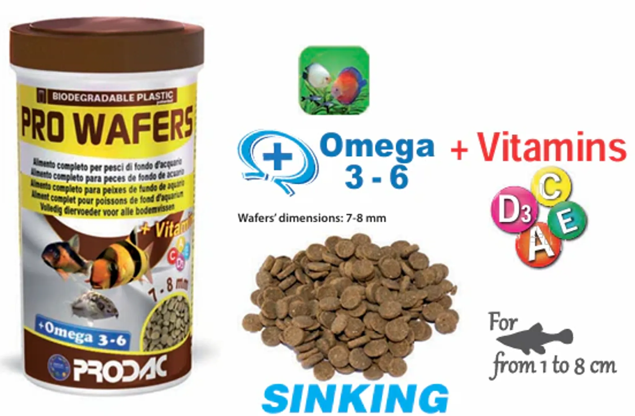 PRODAC Pro wafers 50g