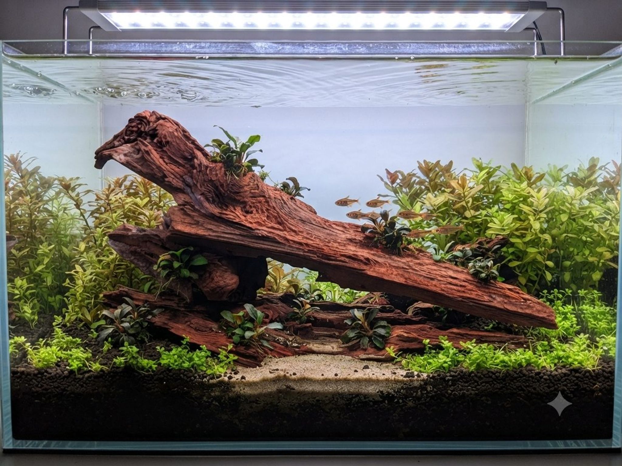 Premium Aquascaping Cave Driftwood A62 - Self-Standing Centerpiece