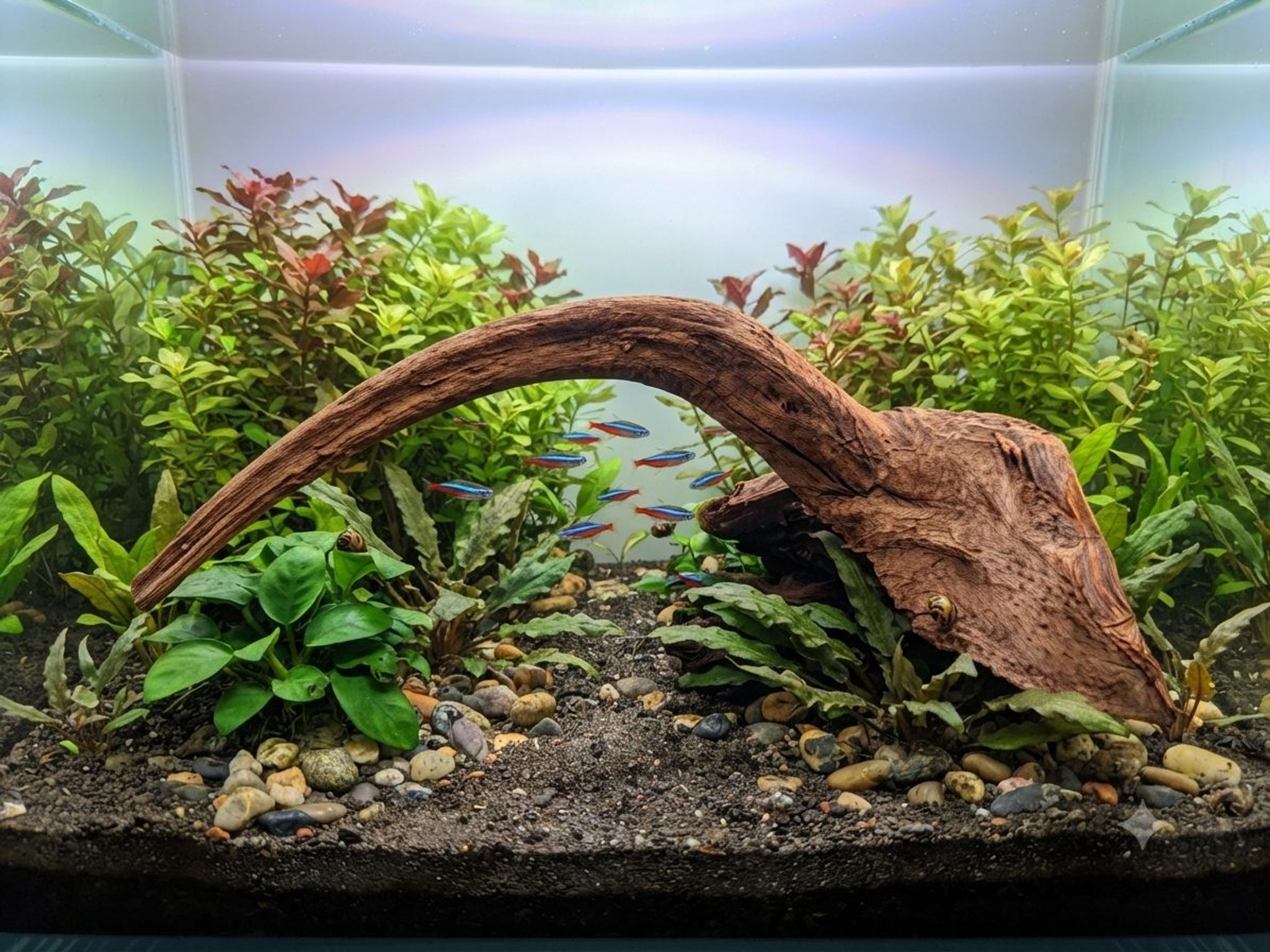 Premium Aquascaping Driftwood A64 - Self-Standing Centerpiece