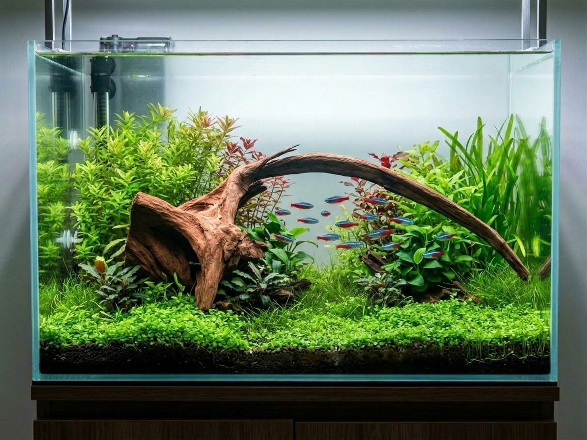 Premium Aquascaping Driftwood A71 | Self-Standing Sweeping Arch (60cm)
